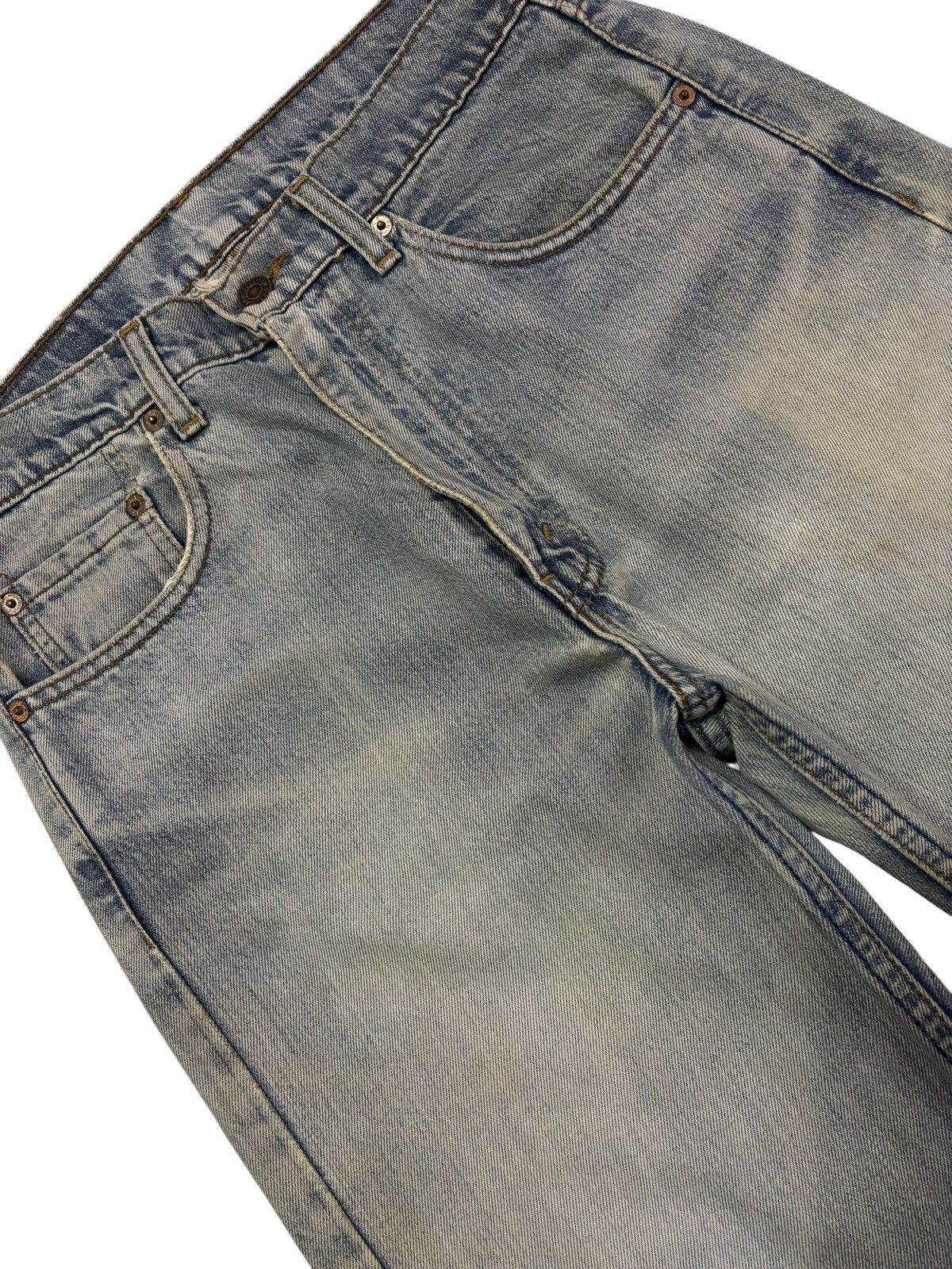 Levi's Vtg 80s Levis 512 Blue Wash Distressed Jeans Size US 29 - 5 Thumbnail