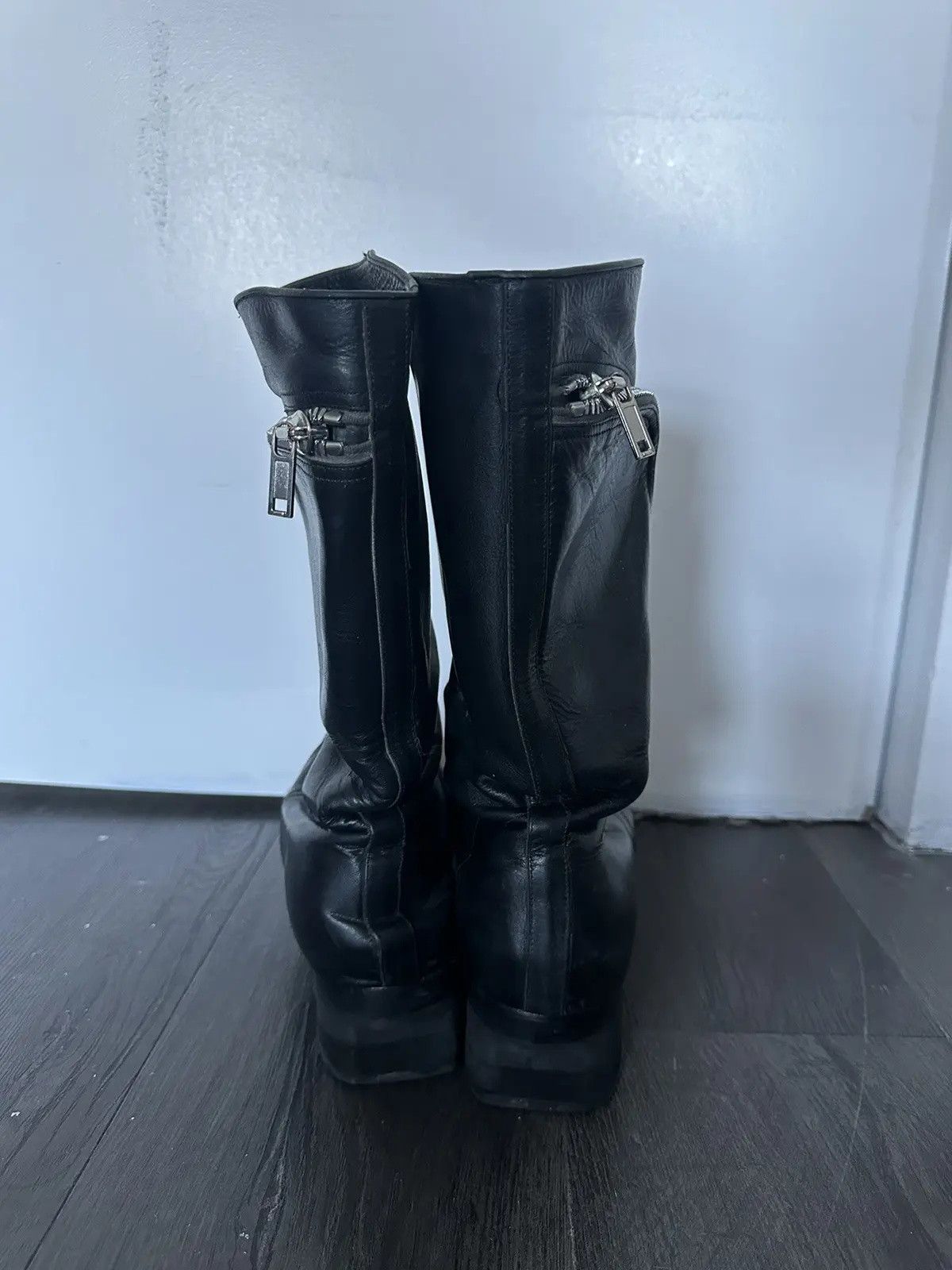 Rick Owens Rick Owens Bauhaus Ballast Biker Boots Size US 10 / EU 43 - 8 Thumbnail