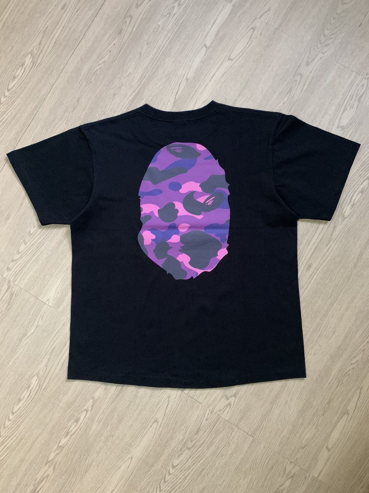 Bape Bape Camo Big head Double Sided Tshirt Size US XL / EU 56 / 4 - 3 Thumbnail