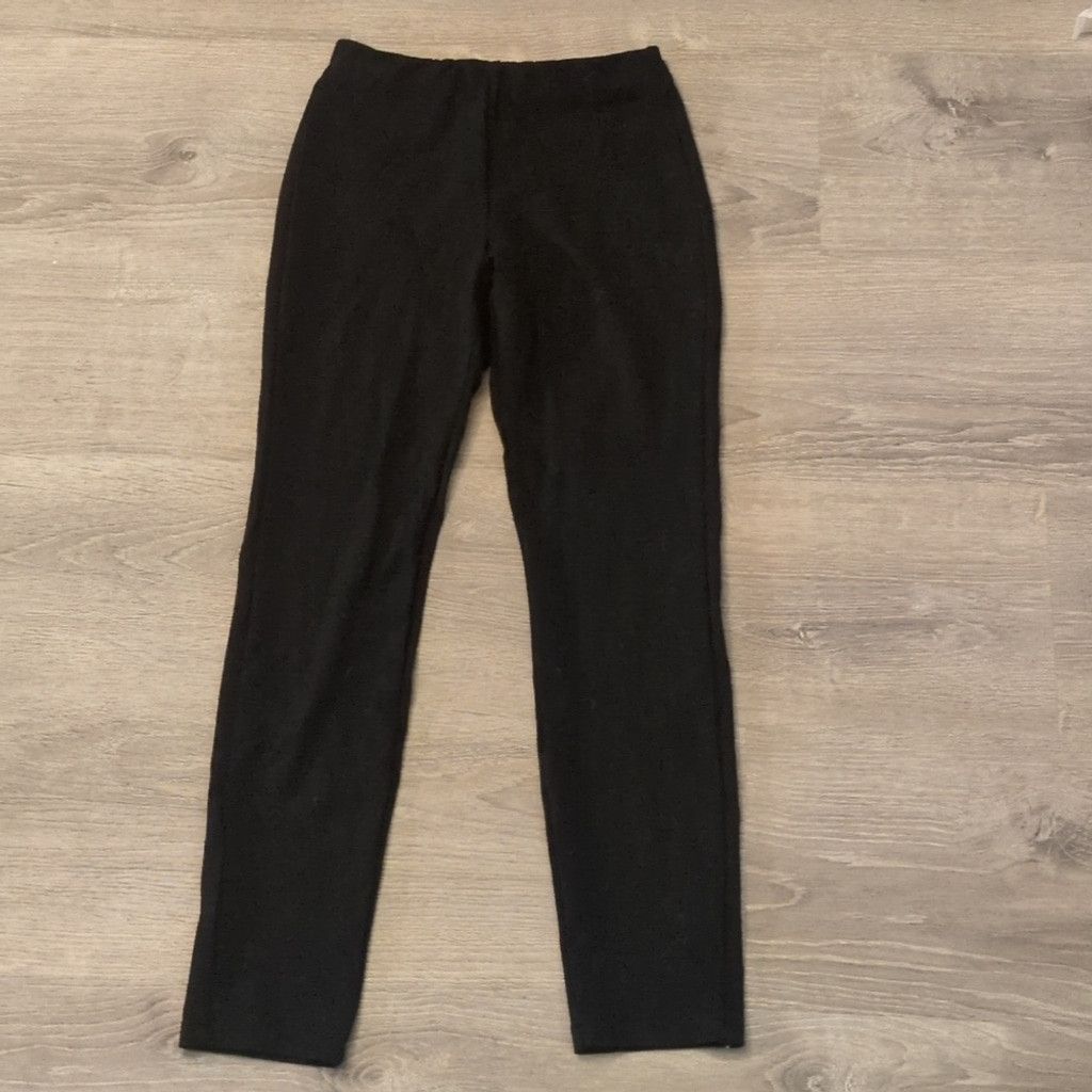 Other Ecru black slim leg pull on pants size medium Size 30" / US 8 / IT 44 - 1 Thumbnail