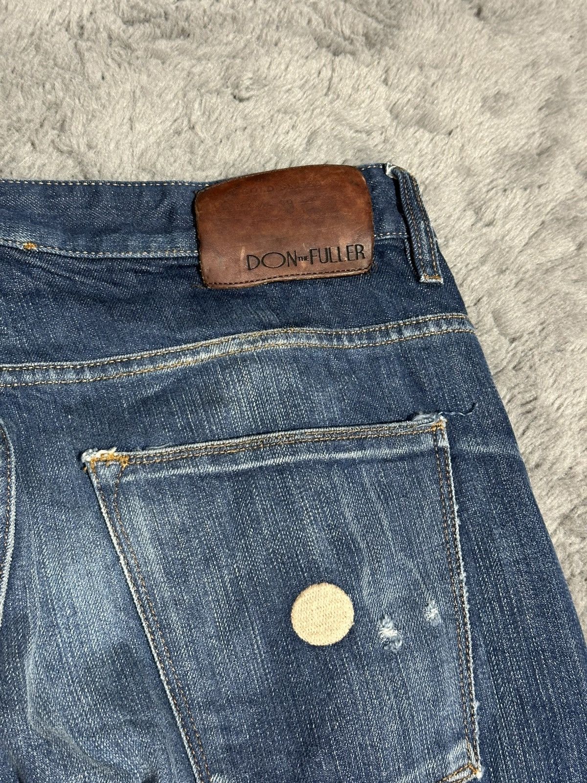 Other Don The Fuller "Mara" Selvedge Denim Pants Size US 34 / EU 50 - 15 Thumbnail