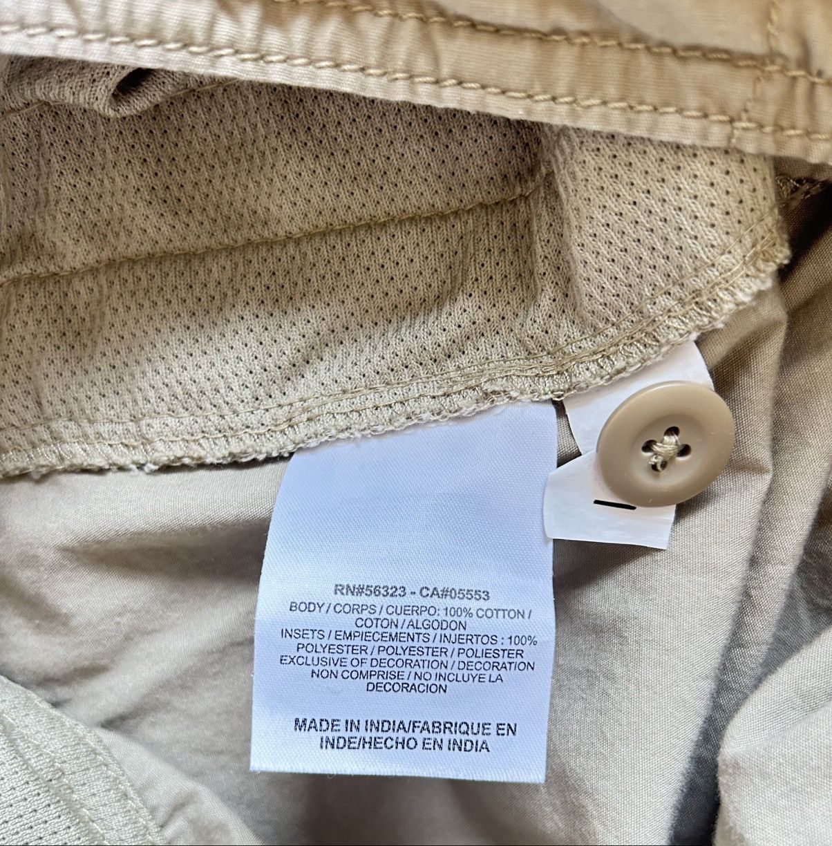 Nike Vintage Nike Mens Tan Beige Cargo Summer Shorts Size L Size US 34 / EU 50 - 7 Thumbnail