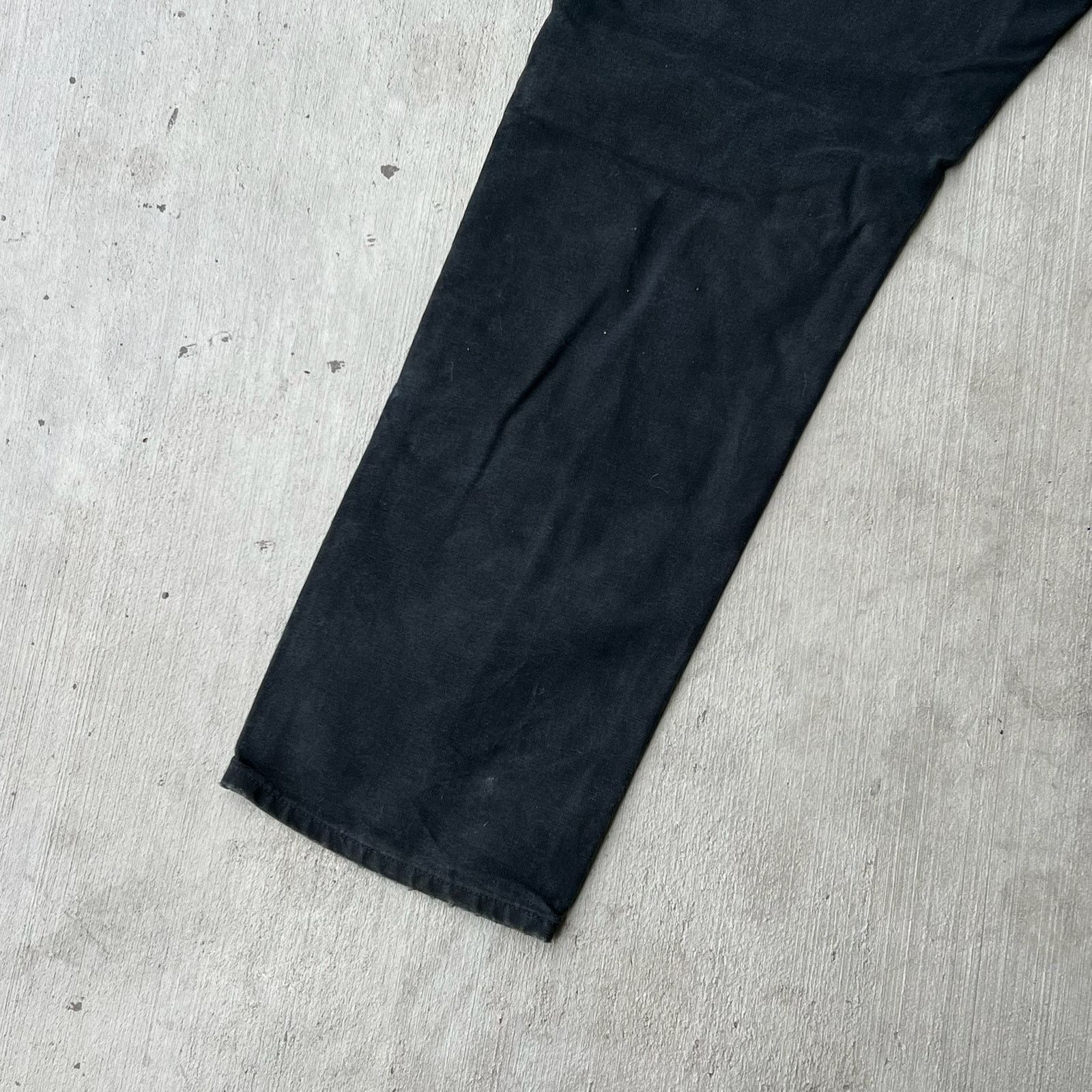 Carhartt × Vintage Carhartt faded black double knee work wear carpenter pants Size US 31 - 10 Thumbnail