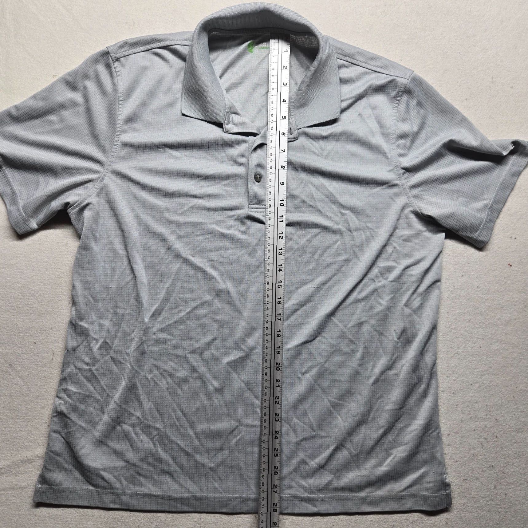 Izod IZOD Polo Shirt Men XL Gray Polyester Short Sleeve Collared Pullover Shirt Casual Golf Size US XL / EU 56 / 4 - 6 Thumbnail