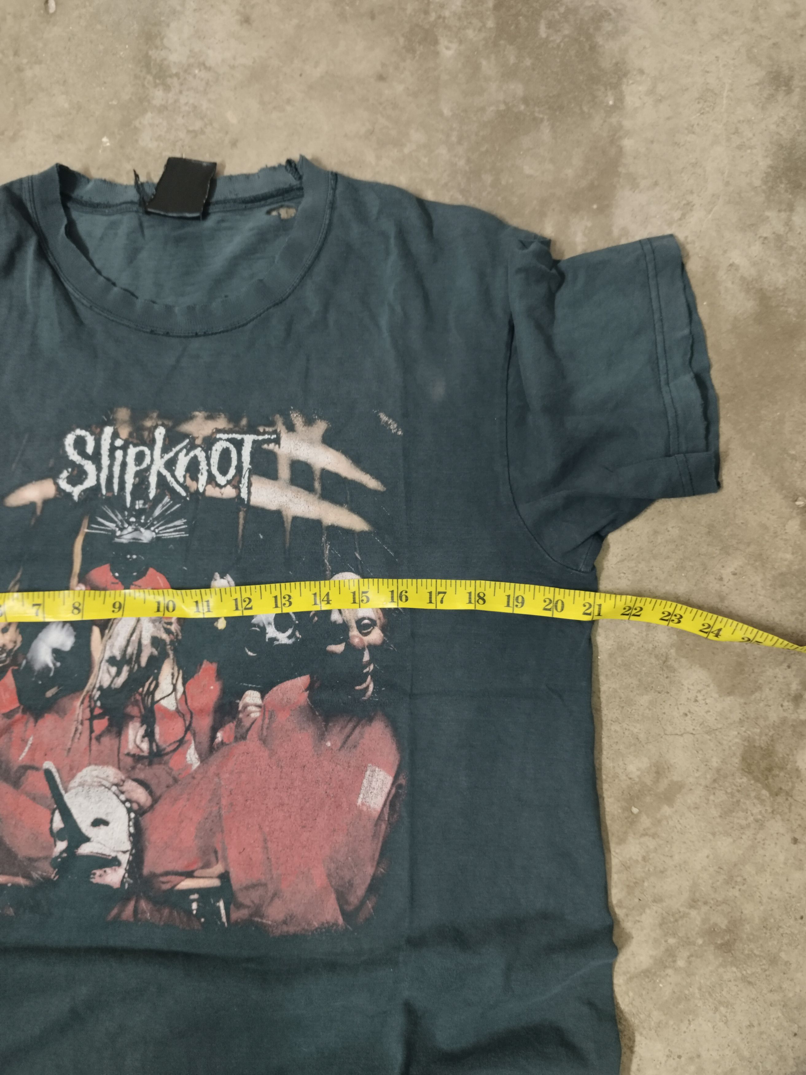 Band Tees VINTAGE Y2K SLIPKNOT IOWA DISTRESS Size US L / EU 52-54 / 3 - 7 Thumbnail