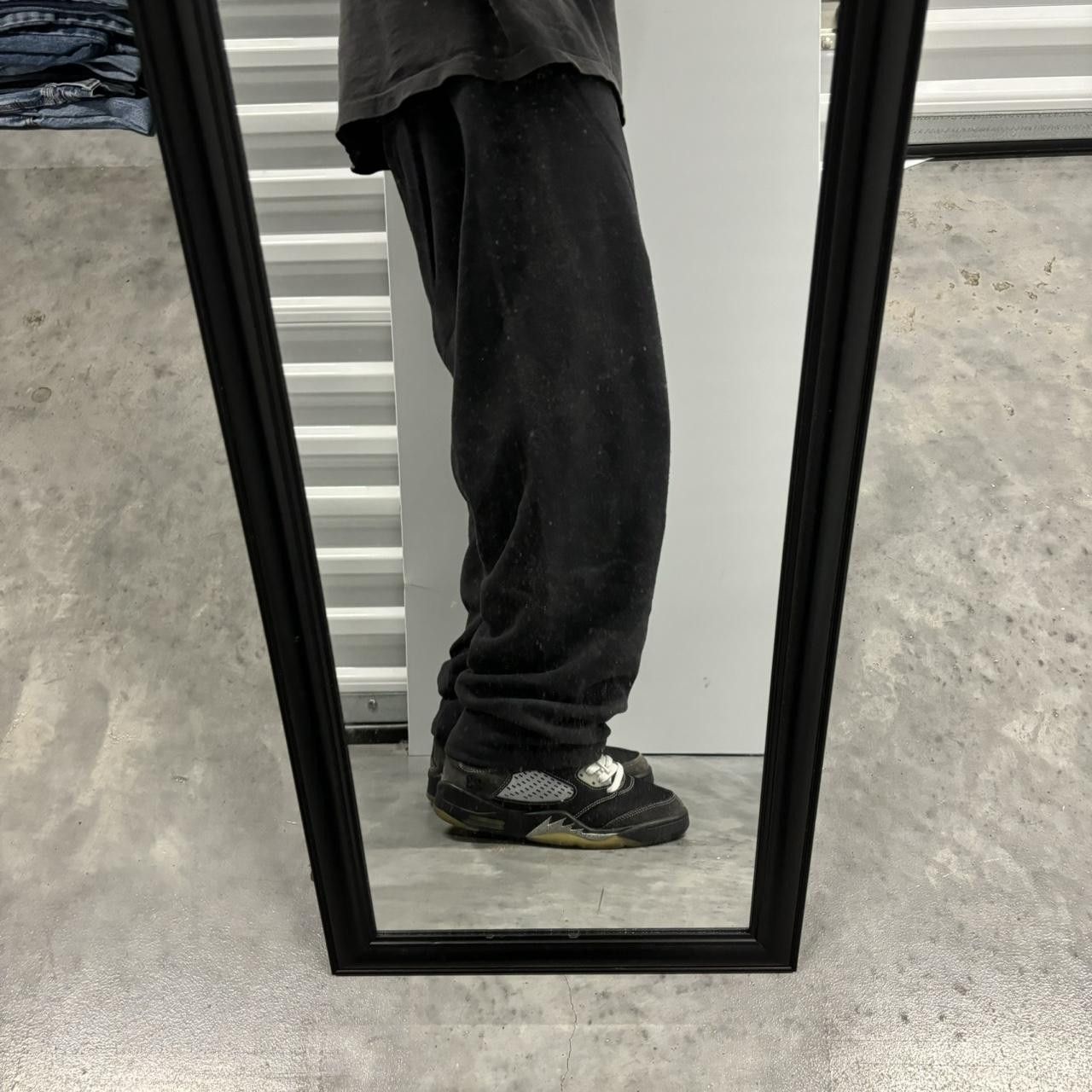 Japanese Brand × Vintage Crazy Vintage 90s Black Skater Essential Sweatpants! Size US 34 / EU 50 - 2 Thumbnail