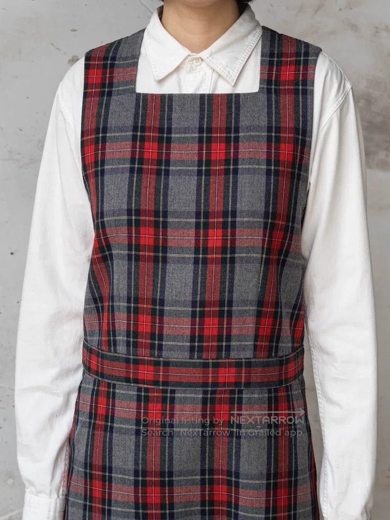 Comme Des Garcons size one-size-fits-all Red and Gray Plai