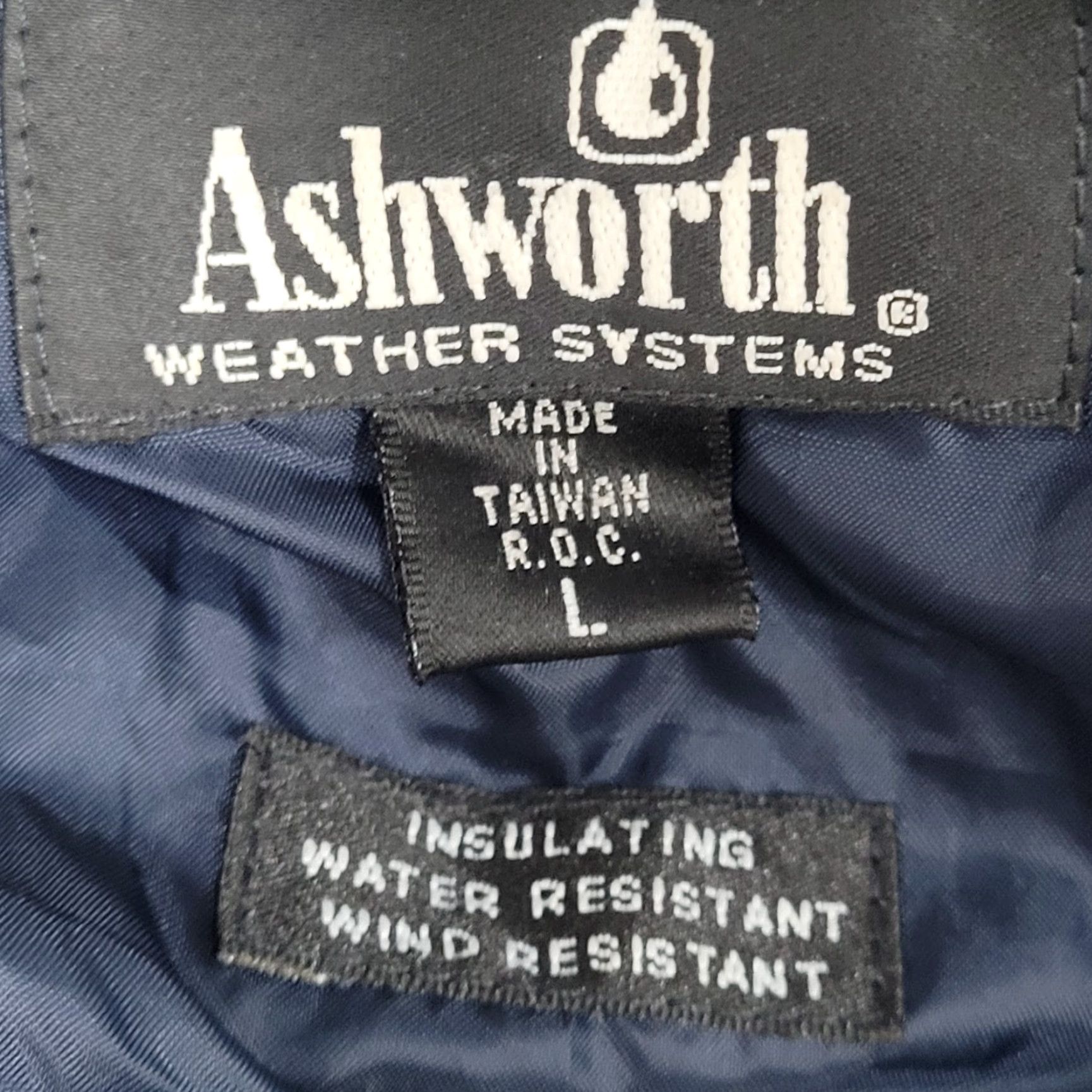 Vintage VTG Ashworth Calabasas GCC Team Play 2001 Golf Insulating Pullover Jacket L Men Blue Windbreaker Size US L / EU 52-54 / 3 - 3 Thumbnail