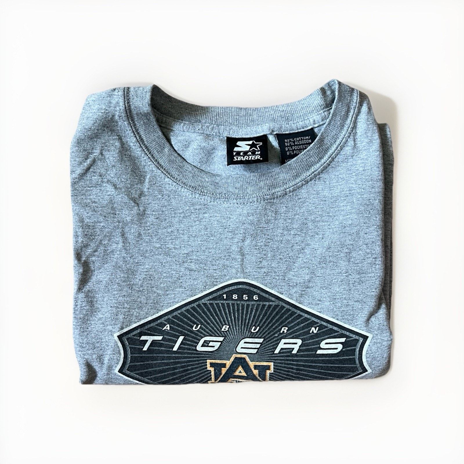 Starter Vintage Starter Auburn Tigers Graphic T-Shirt Size Large Size US L / EU 52-54 / 3 - 7 Thumbnail
