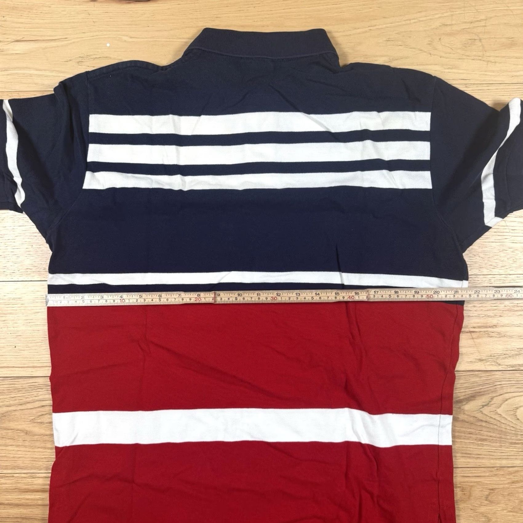 Ralph Lauren VINTAGE Polo Ralph Lauren Polo Shirt Mens L Black Stripe Bear 90’s Bear Theme Green Striped Block Polo Bear 90s Mens L Size US L / EU 52-54 / 3 - 5 Thumbnail