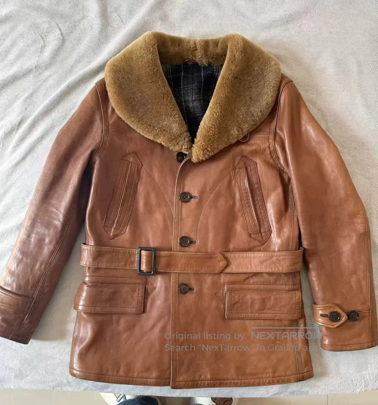Old Joe Vintage Brown Farm Style Coat. Size US M / EU 48-50 / 2 - 1 Thumbnail