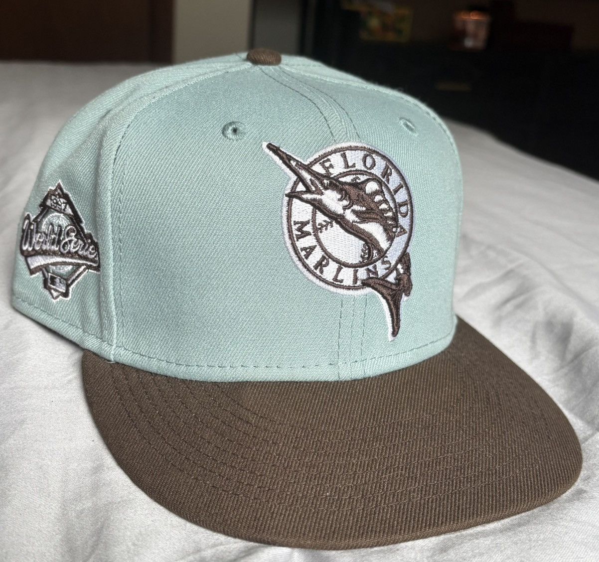 New Era Florida Marlins Fitted 7 5/8 Size ONE SIZE - 1 Thumbnail