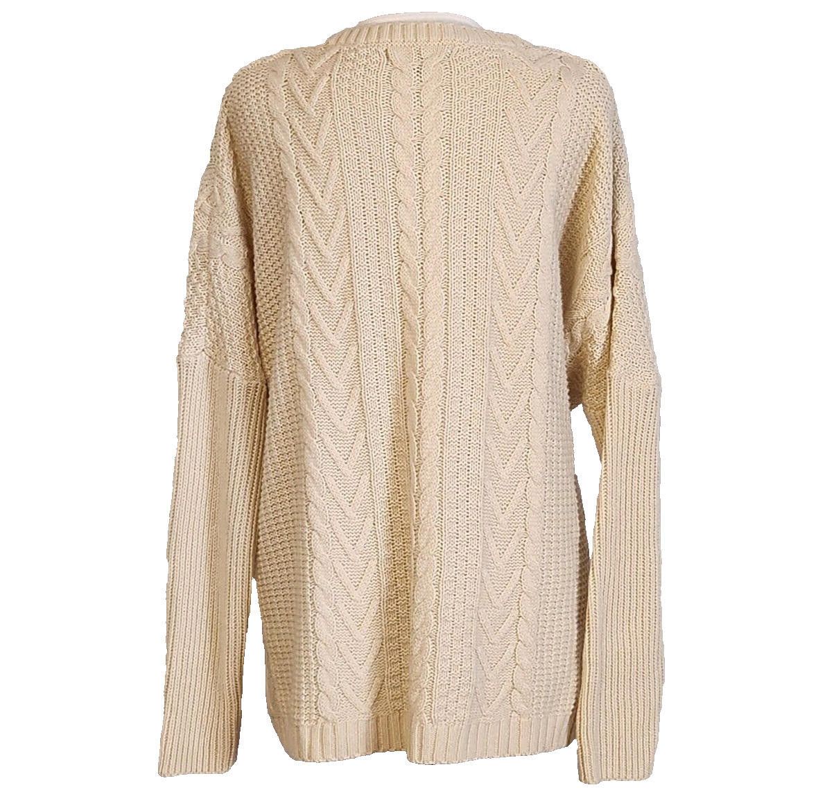 Designer JOSEPH A Cream Sweater Size XL Size XL / US 12-14 / IT 48-50 - 4 Thumbnail