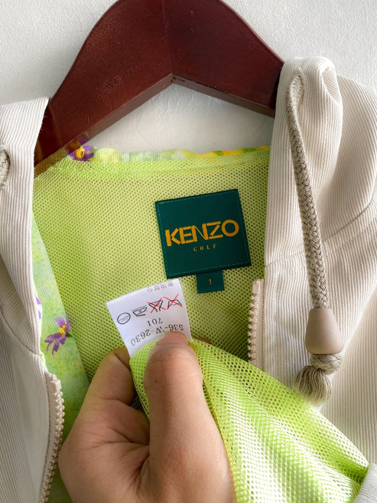 Kenzo Kenzo Script Light Jacket Size US M / EU 48-50 / 2 - 7 Thumbnail