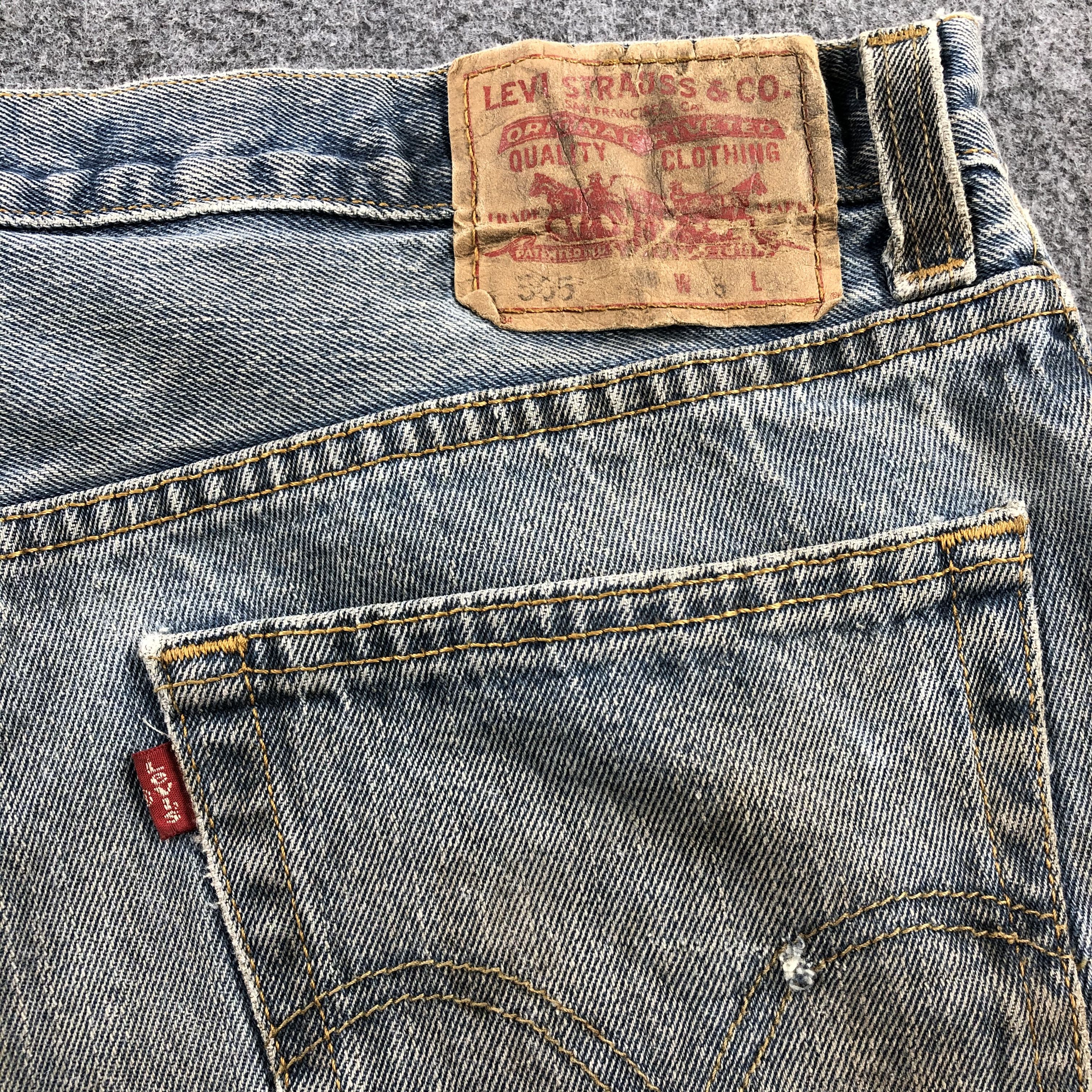 Levi's × Vintage Vintage Dirty Oil Levis 505 Jeans-JM1127 Size US 37 - 6 Thumbnail