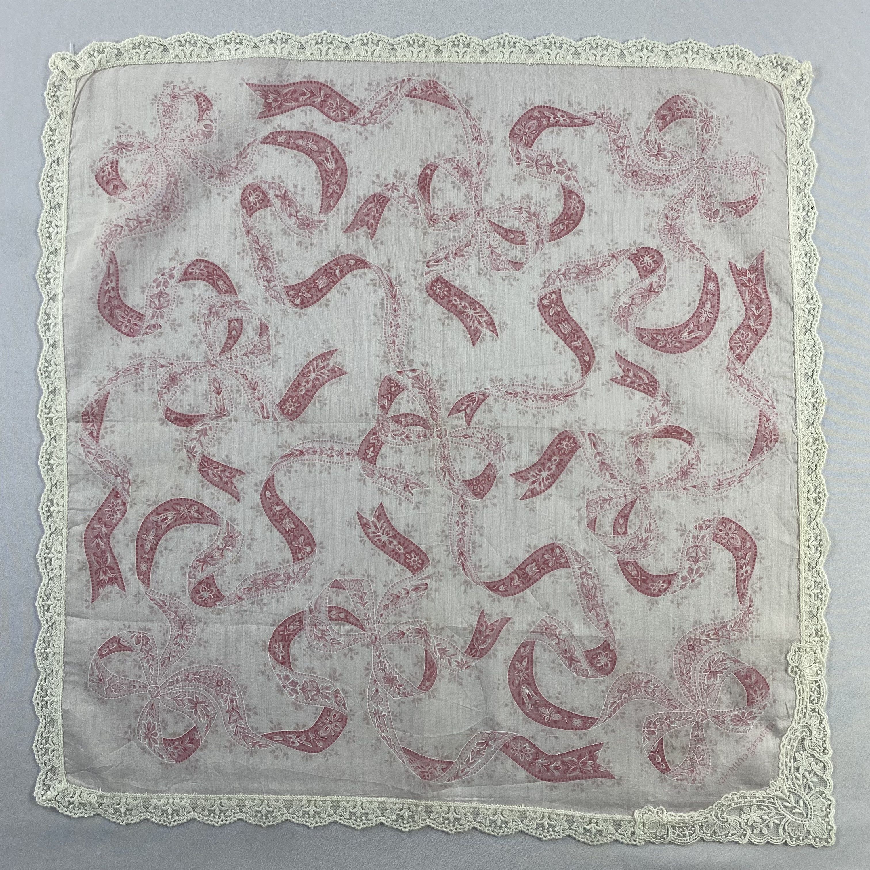 Valentino × Vintage Valentino Garavani Bandana/ Handkerchief / Neckerchief-P1668 Size ONE SIZE - 1 Thumbnail