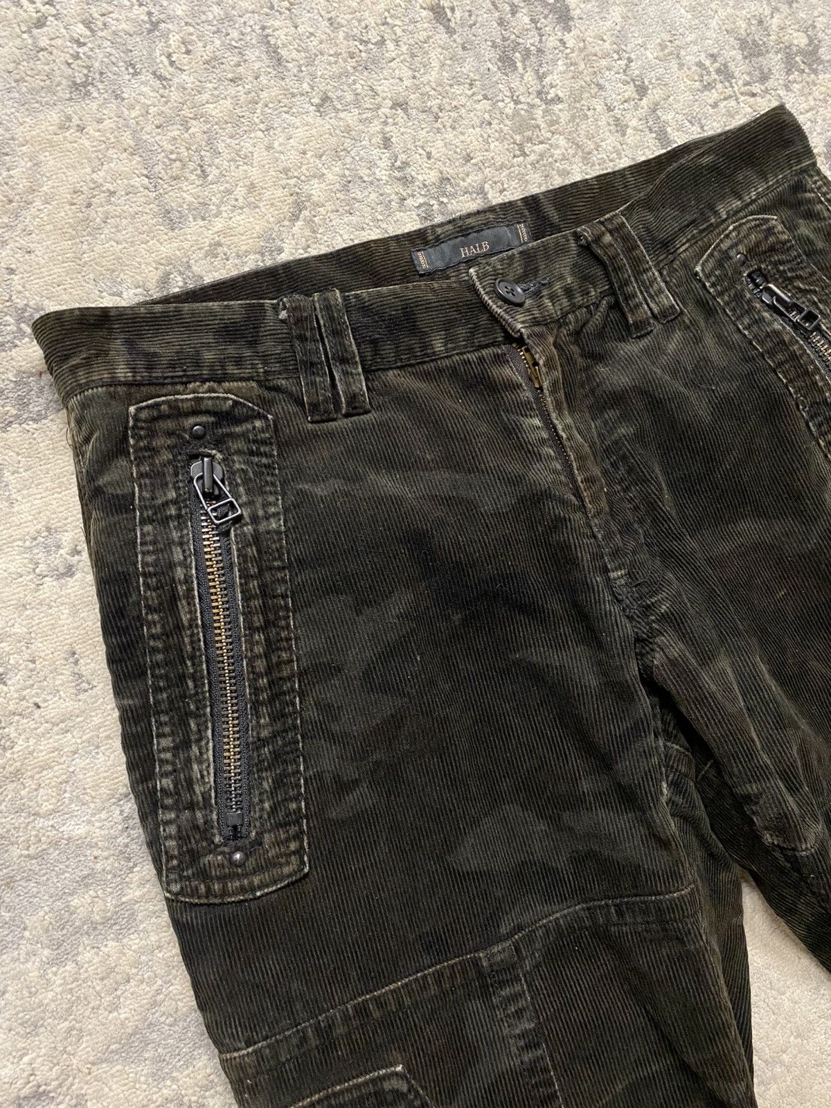 Japanese Brand × Kiminori Morishita Halb - Camo Bondage Cargo Pants Size US 32 / EU 48 - 3 Thumbnail