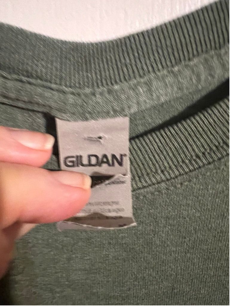 Gildan Men's Gildan Country Life Short Sleeve Tee M Green Yellow Size US M / EU 48-50 / 2 - 3 Thumbnail