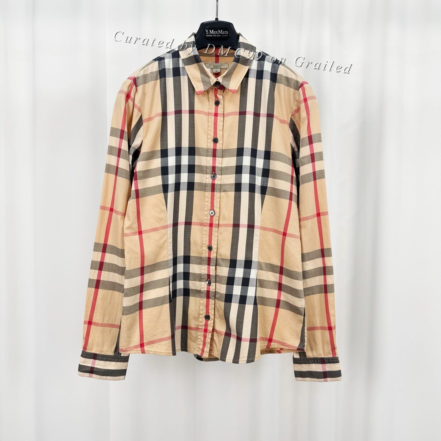 Burberry Burberry Classic Check Long Sleeve Shirt Size US M / EU 48-50 / 2 - 1 Thumbnail