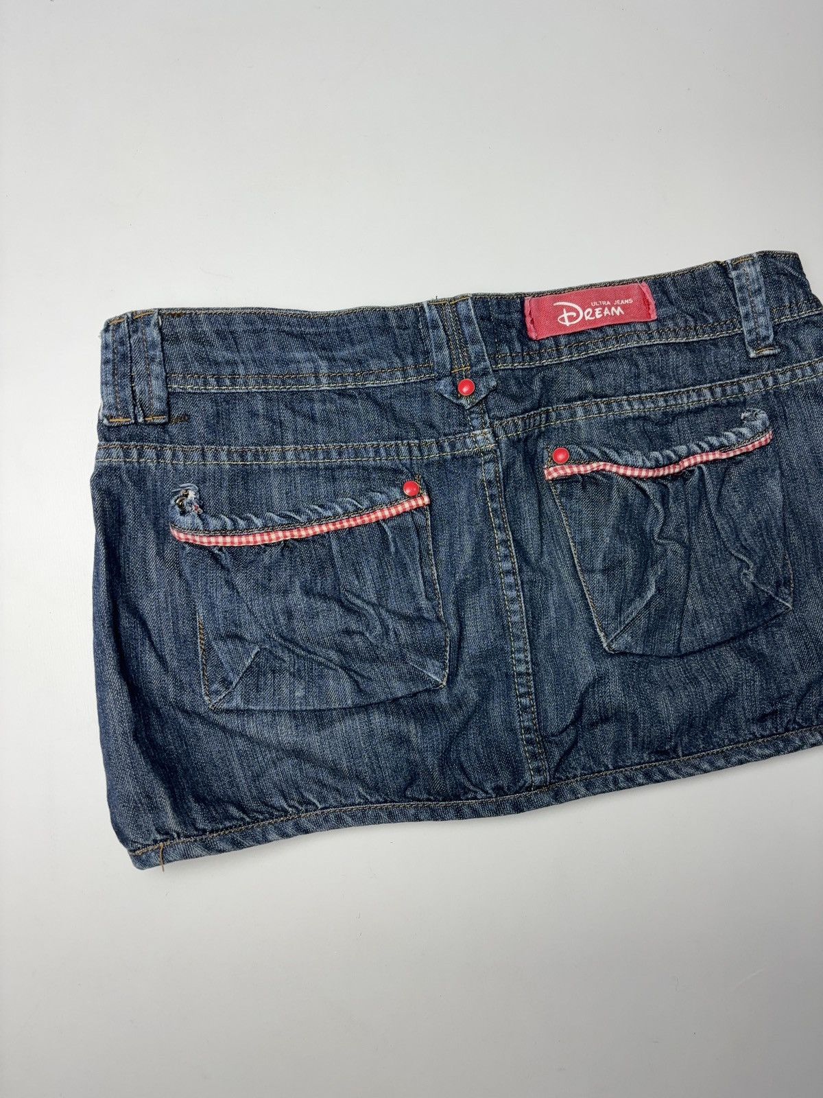 Vintage Vintage balloon style mini denim skirt Size 30" / US 8 / IT 44 - 6 Thumbnail