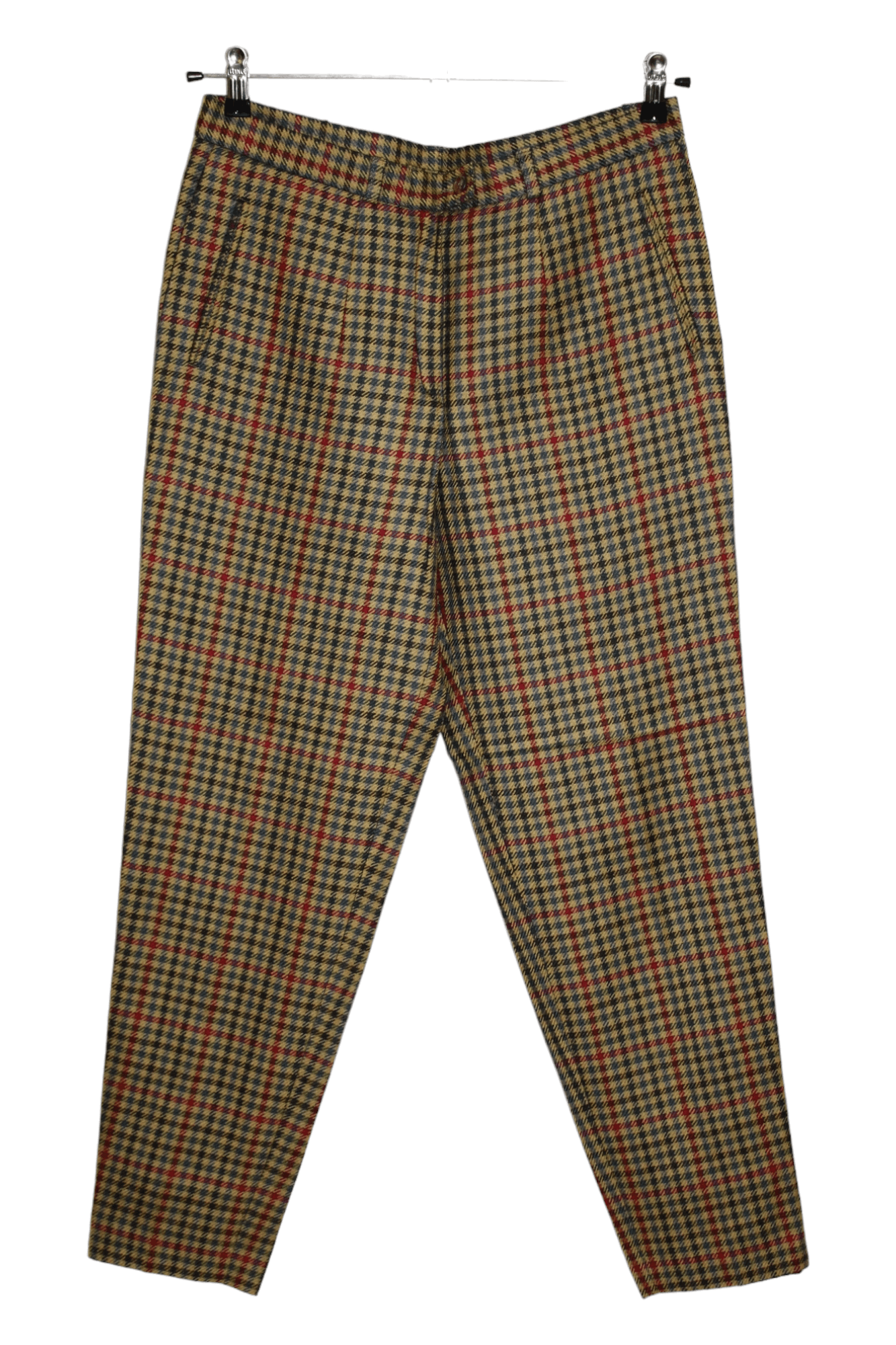 Burberry Burberrys For Terner Hanover Jetted Pockets Houndstooth Pant Size US 31 - 1 Thumbnail