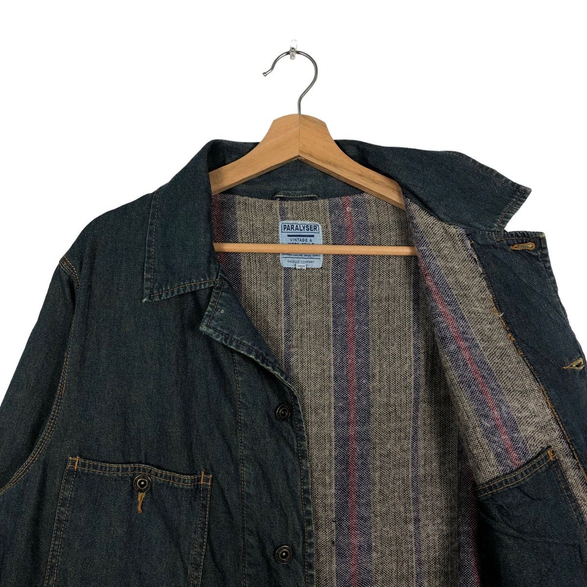 Issey Miyake 🔥90’s Chore Jacket Cargo Pocket Worker Paralyser Size US M / EU 48-50 / 2 - 10 Thumbnail