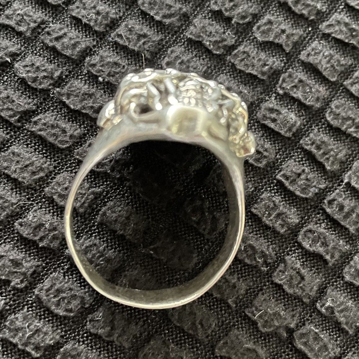 Sterling Silver Megadeath Vic Rattlehead 925 Silver Ring size 13 Size ONE SIZE - 4 Thumbnail
