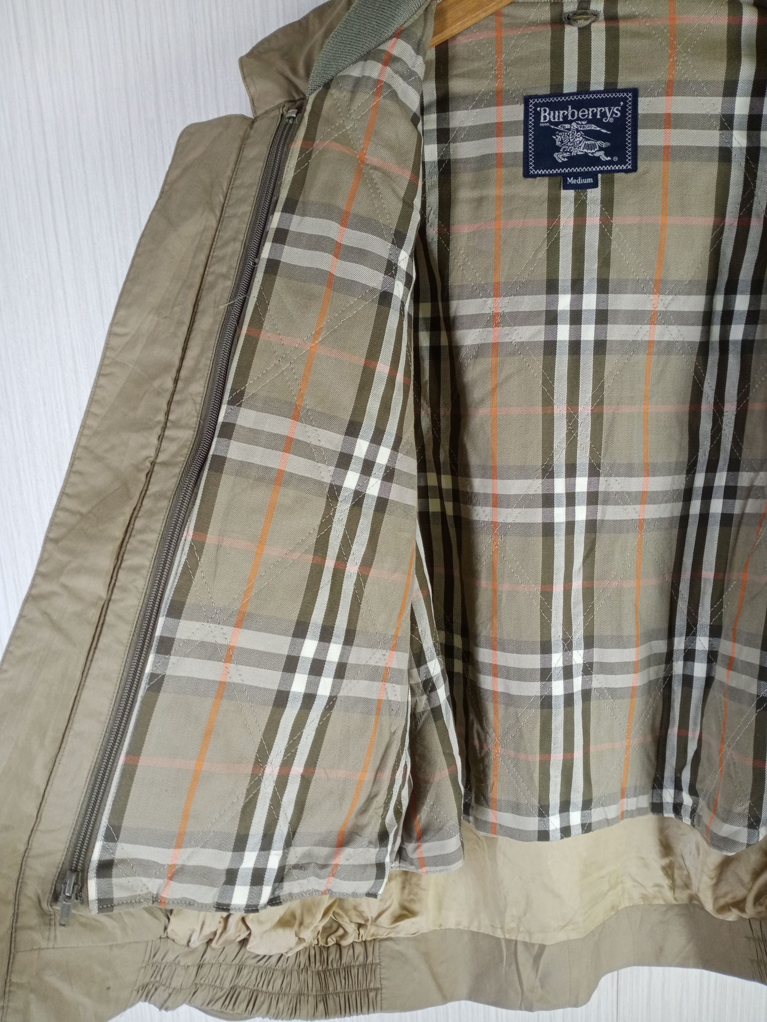 Burberry Rare Vintage Burberrys Novacheck Bomber Jacket Size US M / EU 48-50 / 2 - 9 Thumbnail
