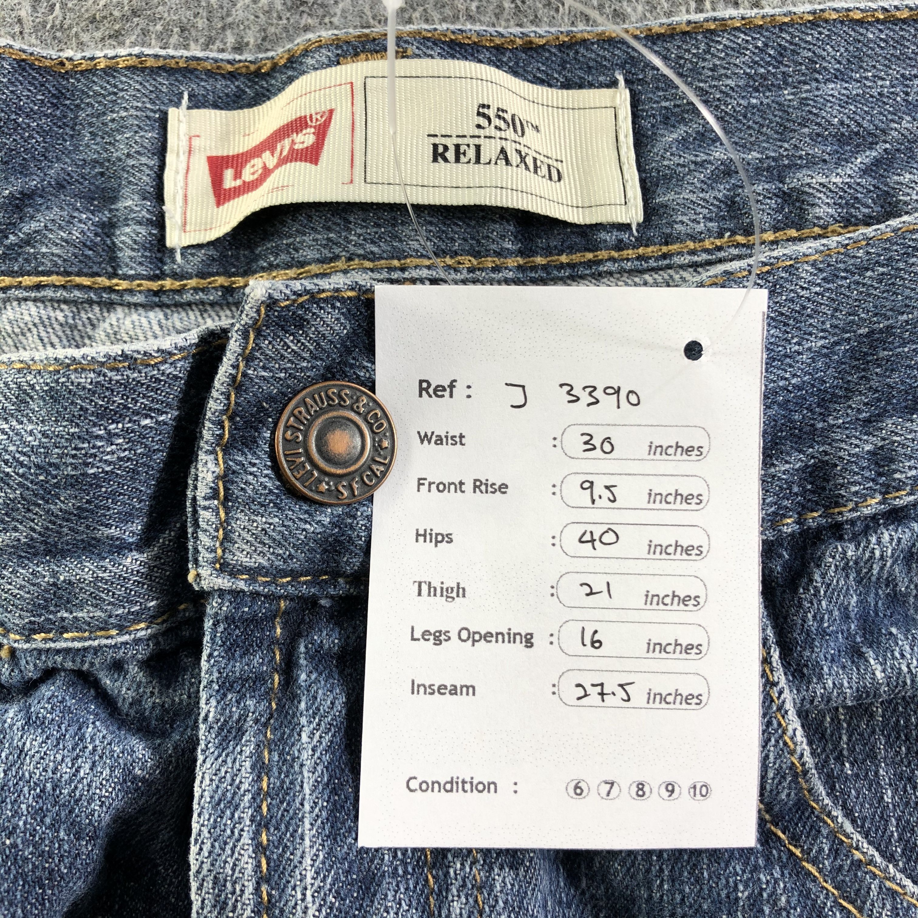Vintage Blue Wash Levis 550 Jeans-J3390