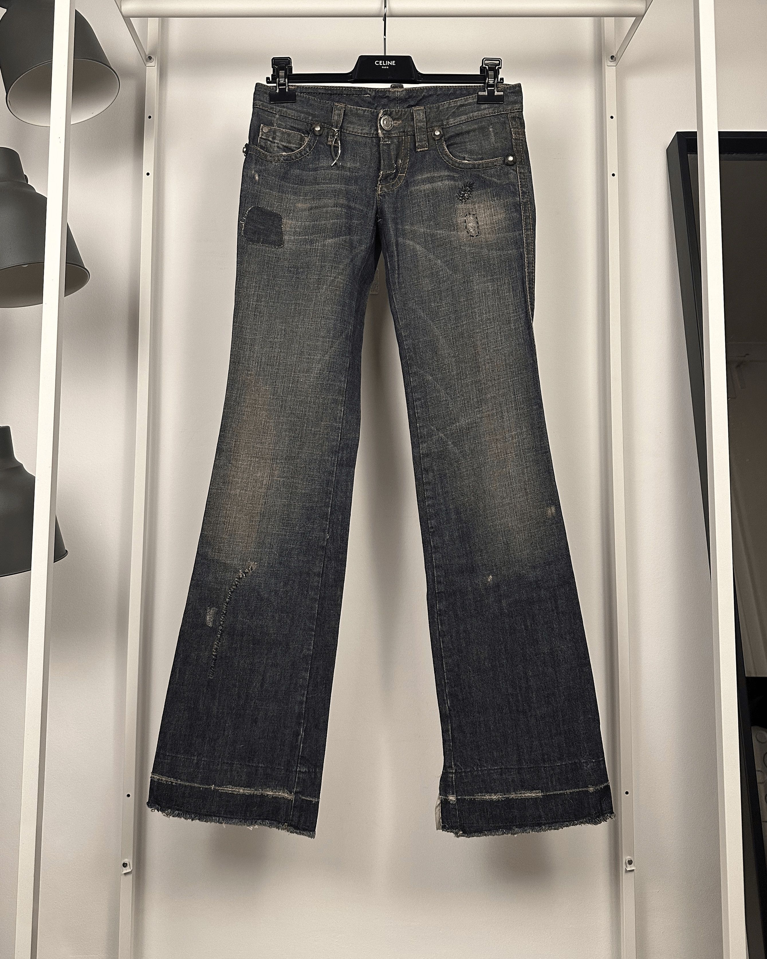 【正規品】 Dsquared2 × Clothing Archival Dsquared2 Reconstructed Faith パンツ