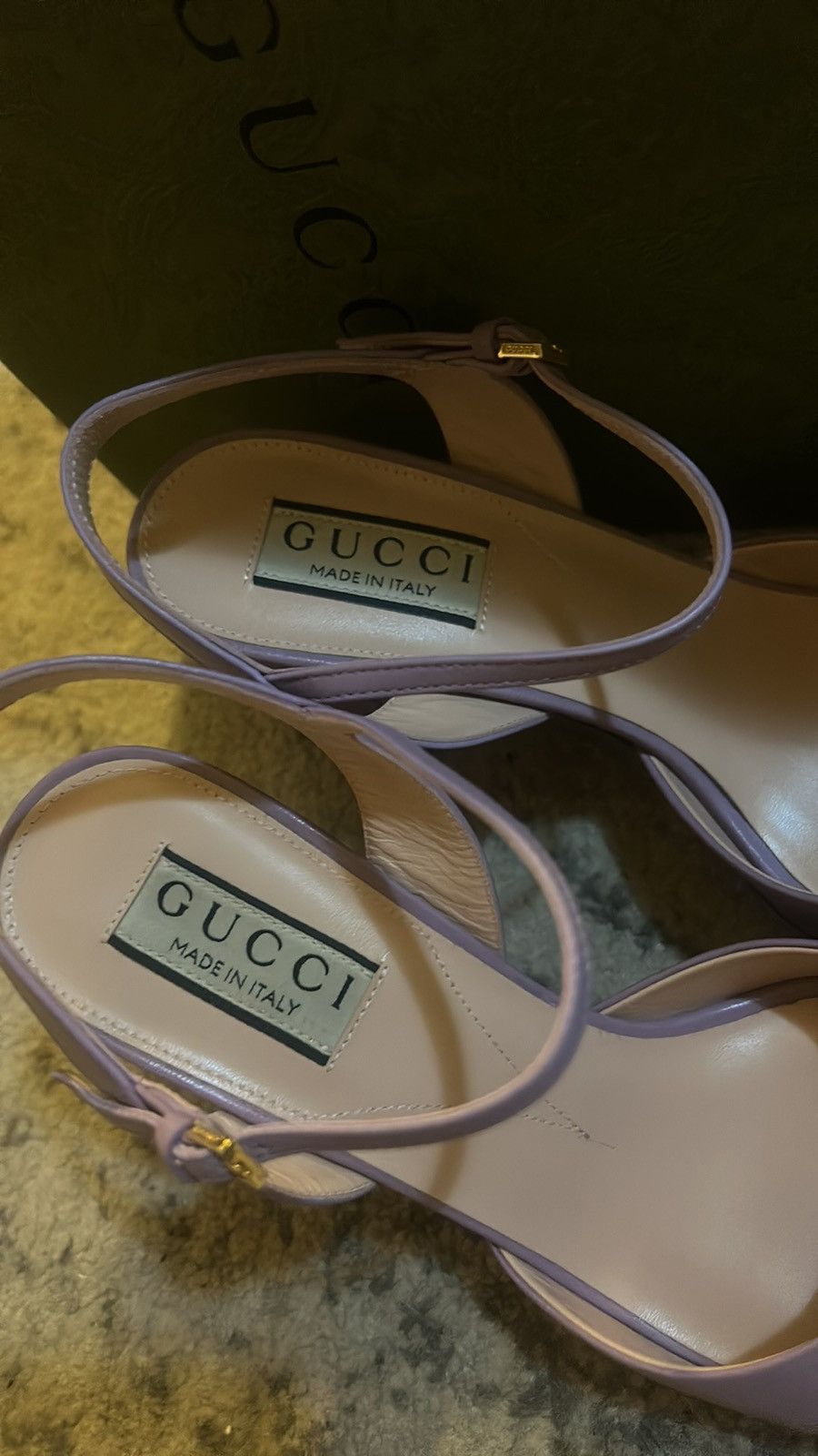 Gucci Gucci Horsebit One Strap Leather Sandal 36.5 Size US 6.5 / IT 36.5 - 5 Thumbnail