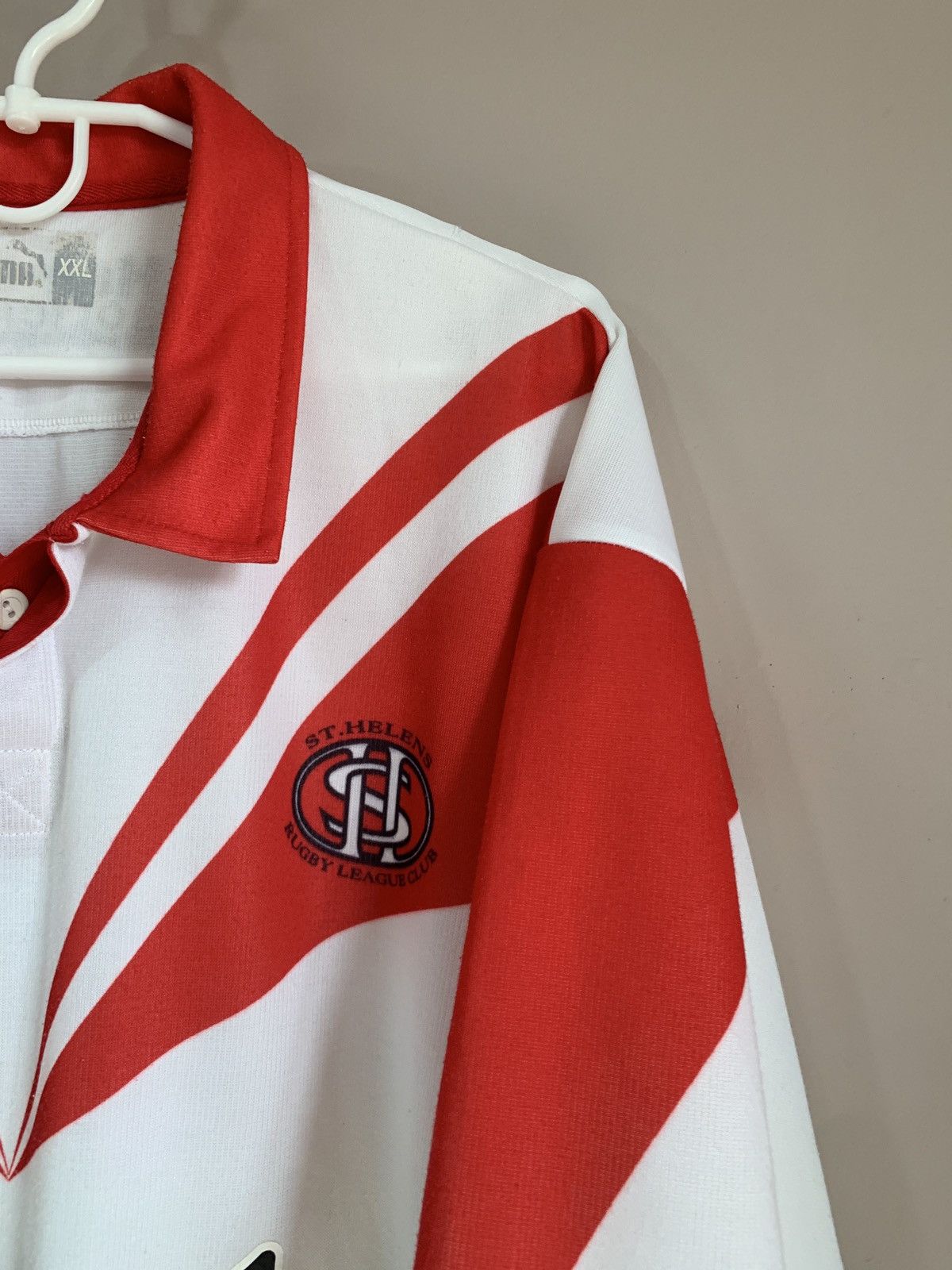 Puma × Vintage St. Helens Home Rugby League Shirt Puma Vintage Jersey XXL Size US XXL / EU 58 / 5 - 4 Thumbnail