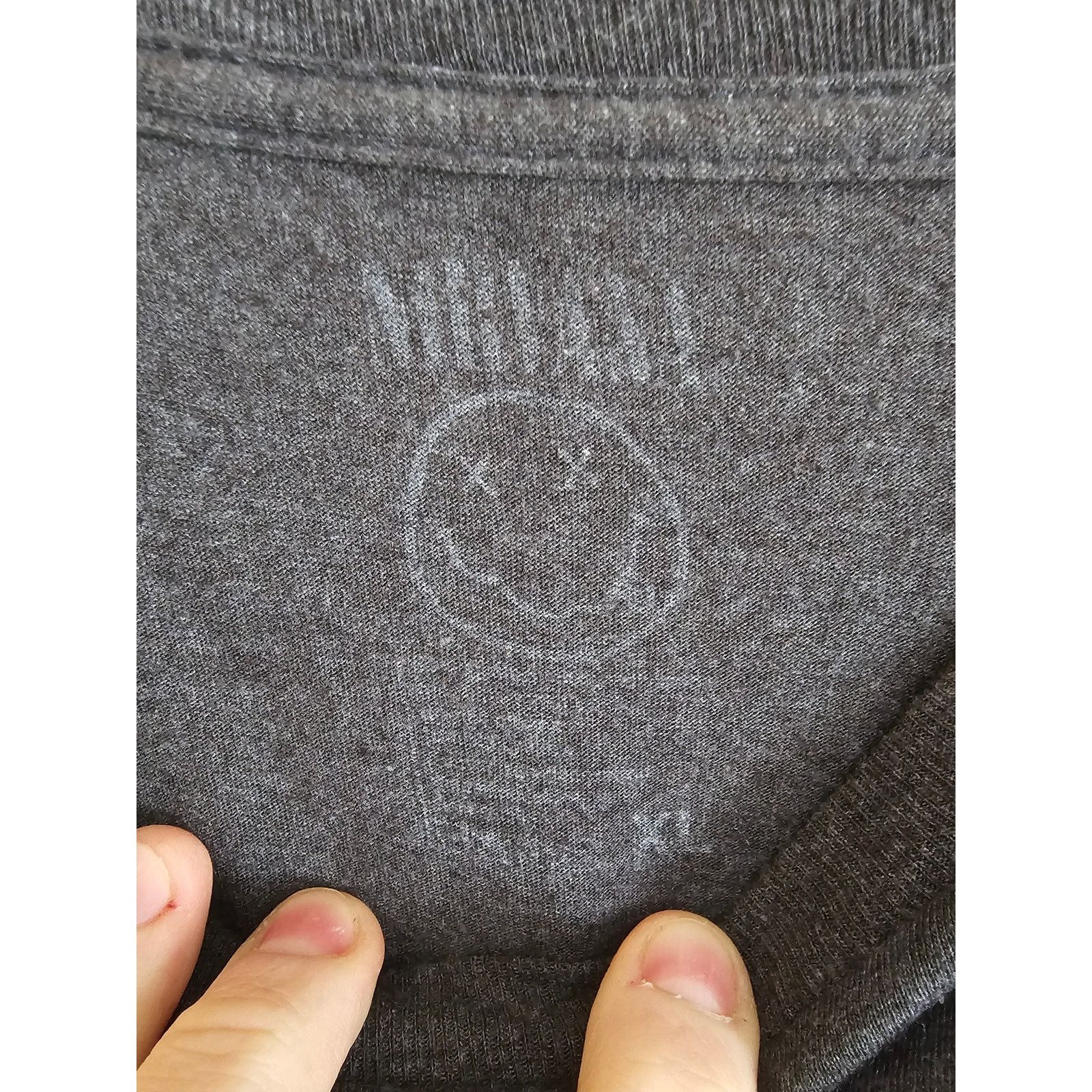 Nirvana Nirvana Multicolor/Green/Blue "Smile" -Men's Gray T-Shirt-XL Size US XL / EU 56 / 4 - 2 Thumbnail