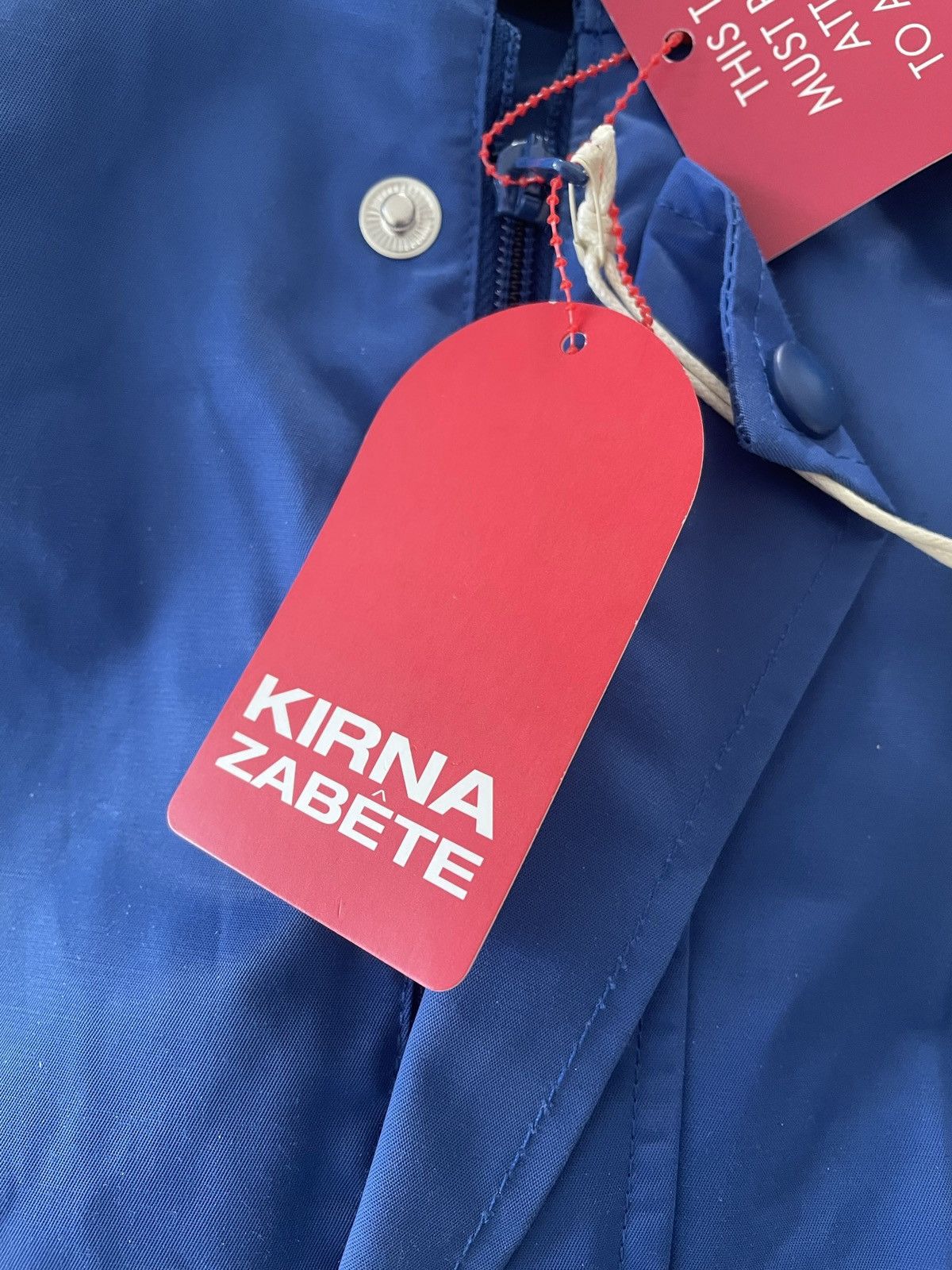 Vetements Vetements Blue Rain Coat Jacket NWT Size US XL / EU 56 / 4 - 6 Thumbnail
