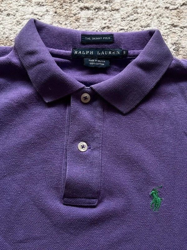 Polo Ralph Lauren Polo Ralph Lauren Women’s Long Sleeves Skinny Polo Shirt Size S / US 4 / IT 40 - 2 Thumbnail
