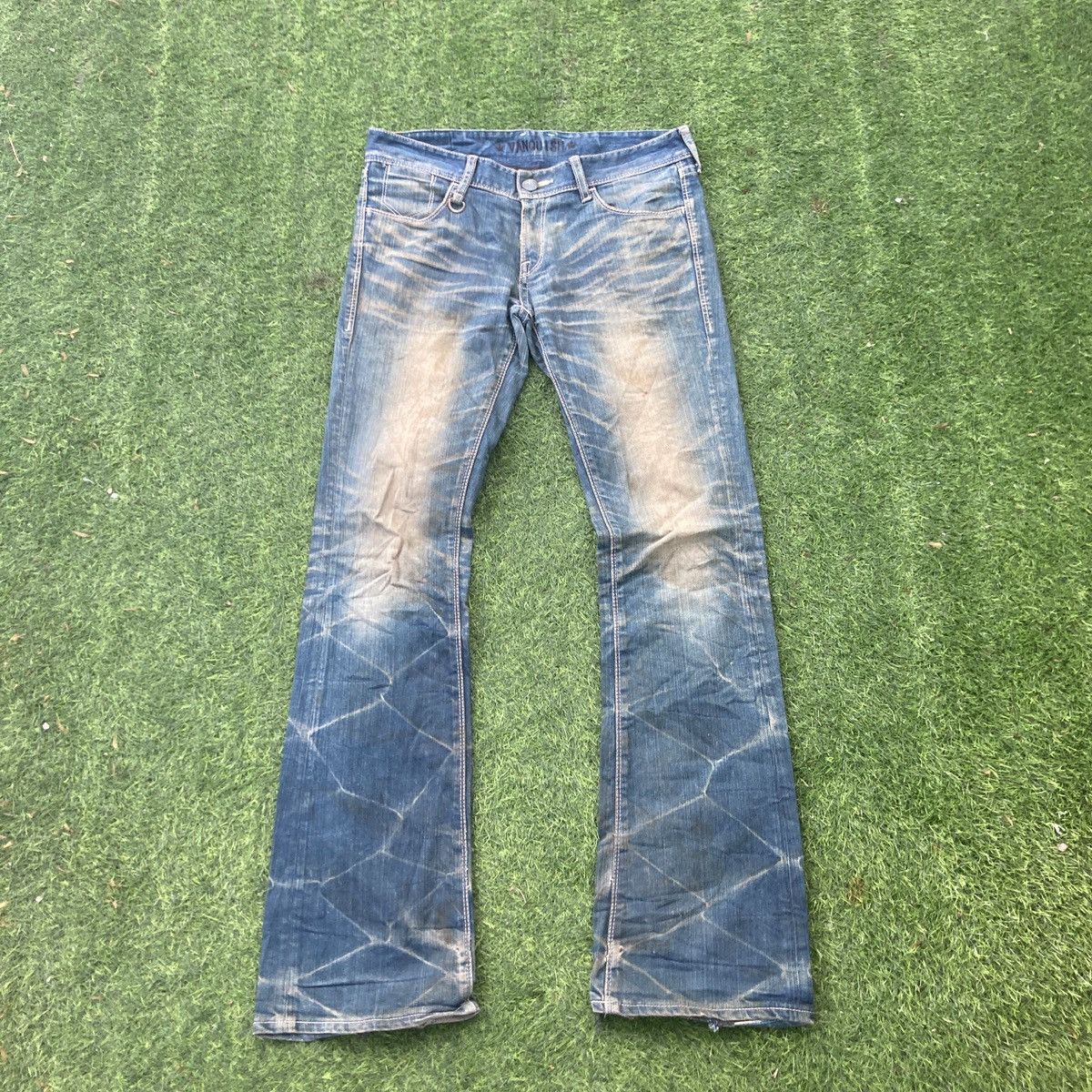 Vanquish VANQUISH GOLD BOOTCUTS FLARED DENIM Size US 33 - 1 Thumbnail