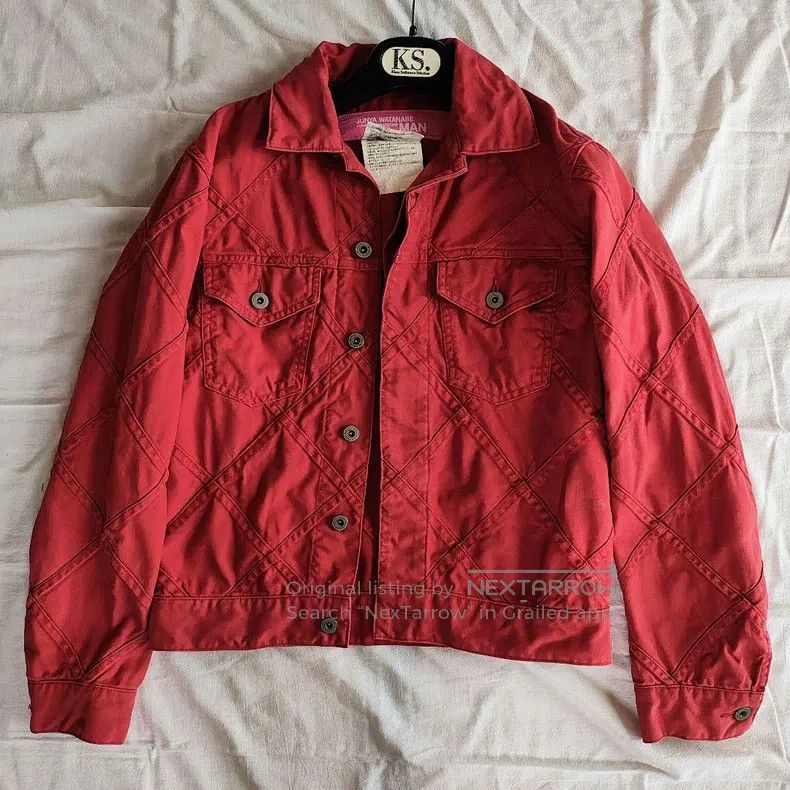 Junya Watanabe Junya Watanabe Red Jacket Size US M / EU 48-50 / 2 - 2 Thumbnail