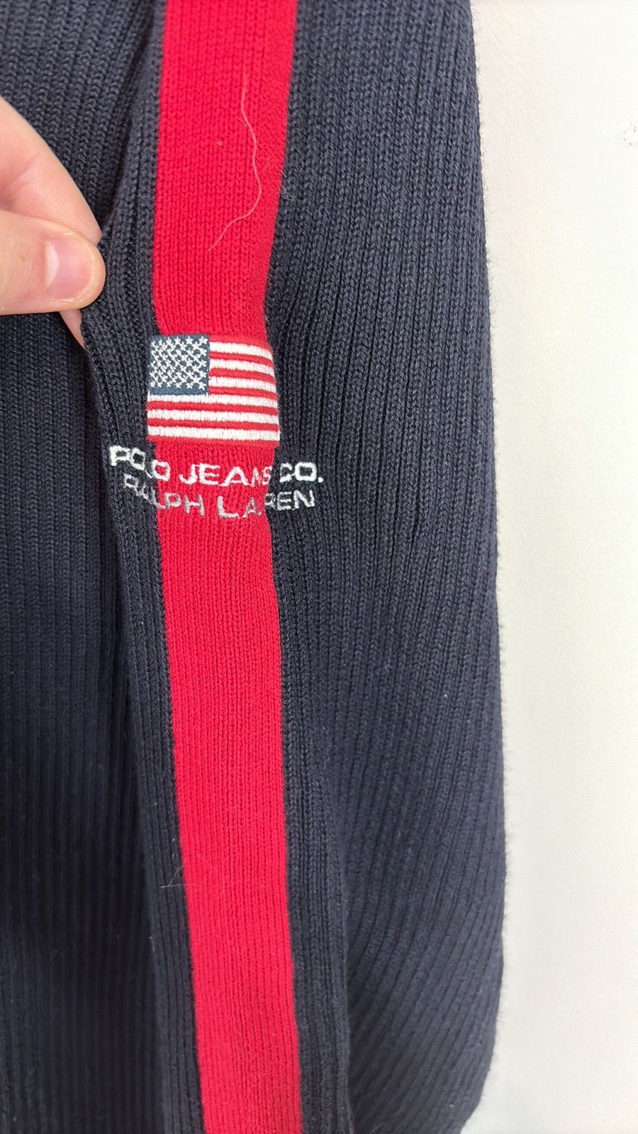 Polo Ralph Lauren × Vintage Vintage Polo Jeans Sweater Size US XL / EU 56 / 4 - 2 Thumbnail