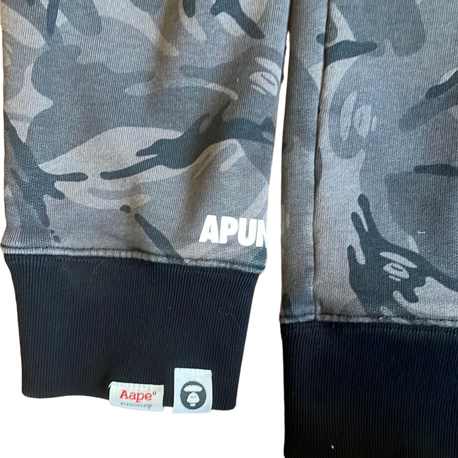 Aape × Bape Bape Somewhere In The Aape Universe Camo Hoodie XXL Size US XXL / EU 58 / 5 - 7 Thumbnail