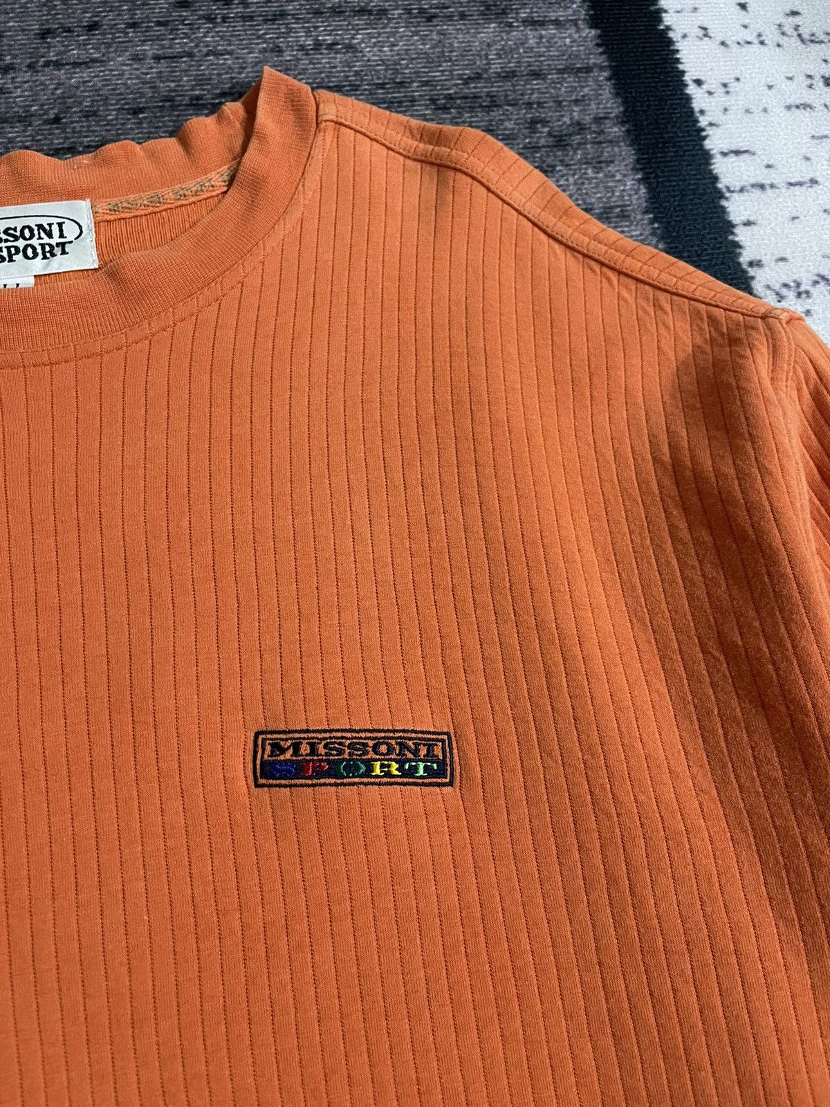 Missoni × Vintage Vintage Missoni Embroidery Logo Sweatshirt Size US XL / EU 56 / 4 - 7 Thumbnail