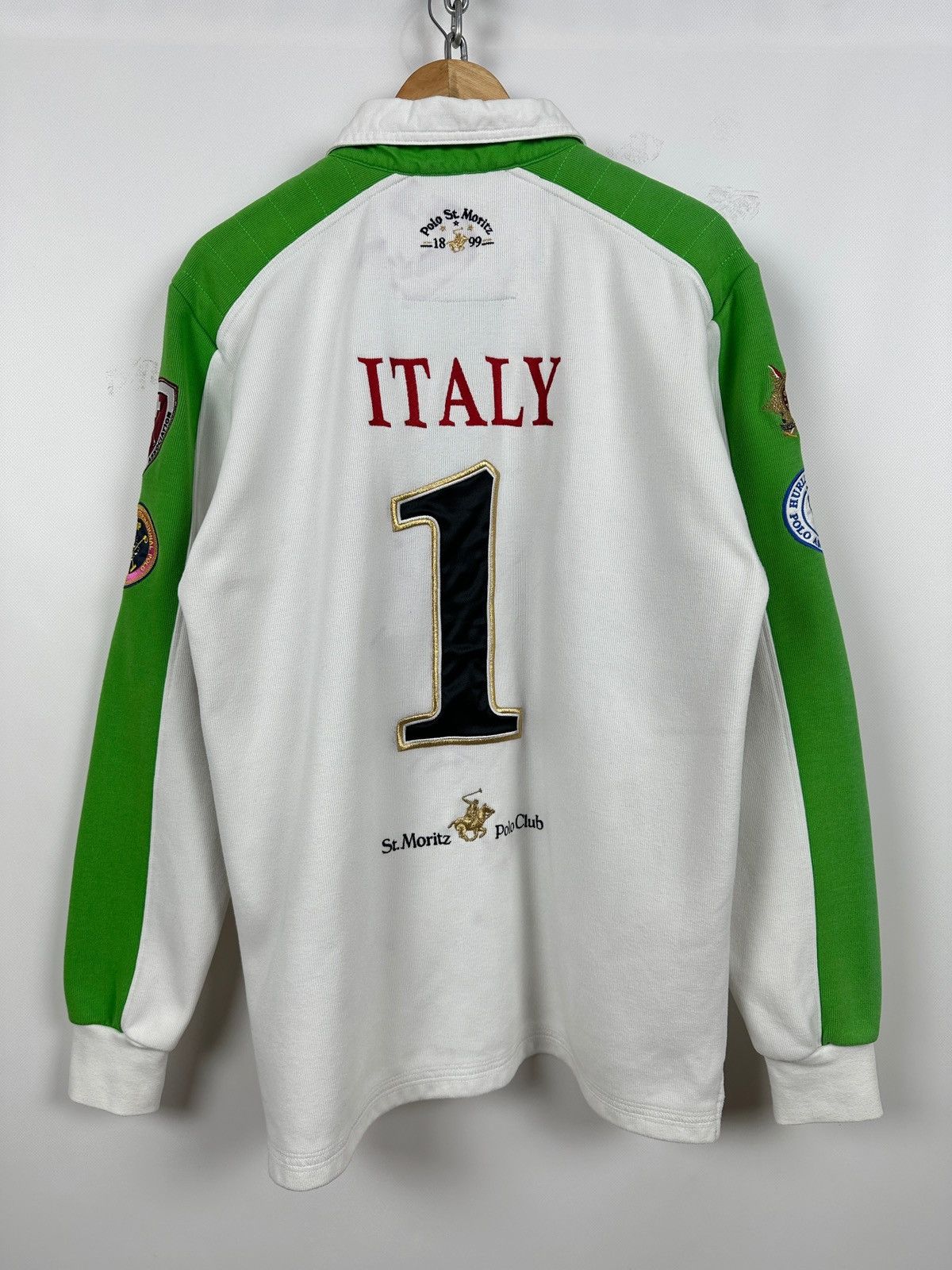 Vintage 2011 Vintage Polo St.Moritz Italy Team Long Sleeve T-Shirt Size US XL / EU 56 / 4 - 2 Thumbnail