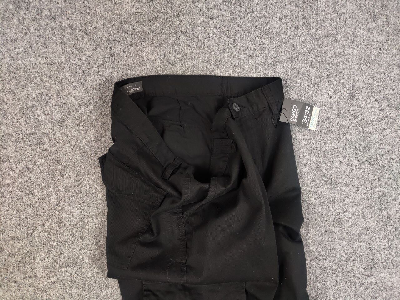 Japanese Brand Vintage Japanese Style black cargo workwear Pants Y2K Size US 34 / EU 50 - 12 Thumbnail