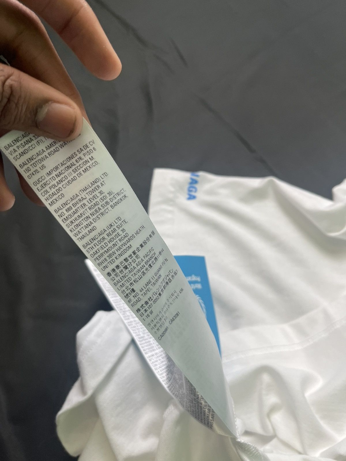 Balenciaga Balenciaga x World Food Programme White T-Shirt Size US XXL / EU 58 / 5 - 8 Thumbnail