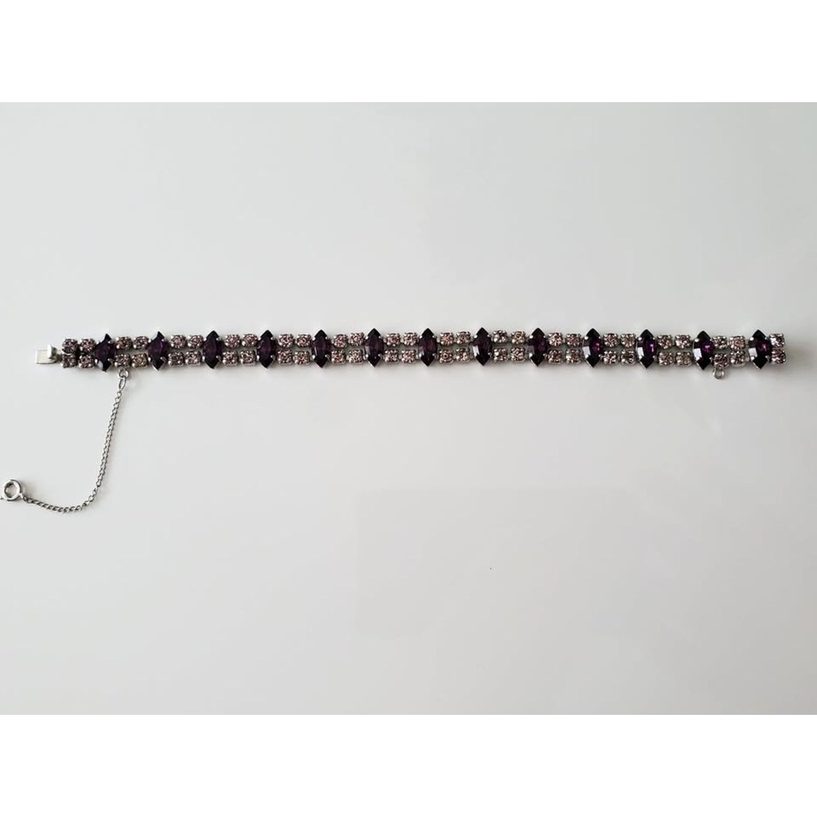Other Vintage B David Designer Purple and Lavendar Bracelet Size ONE SIZE - 6 Thumbnail