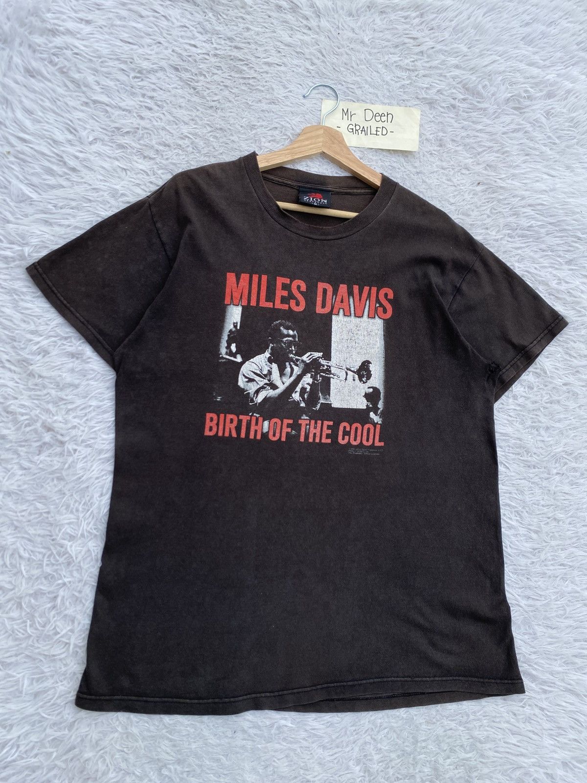 Band Tees Vintage 2001 Miles Davis Birth of the Cool Tshirt Size US M / EU 48-50 / 2 - 2 Thumbnail