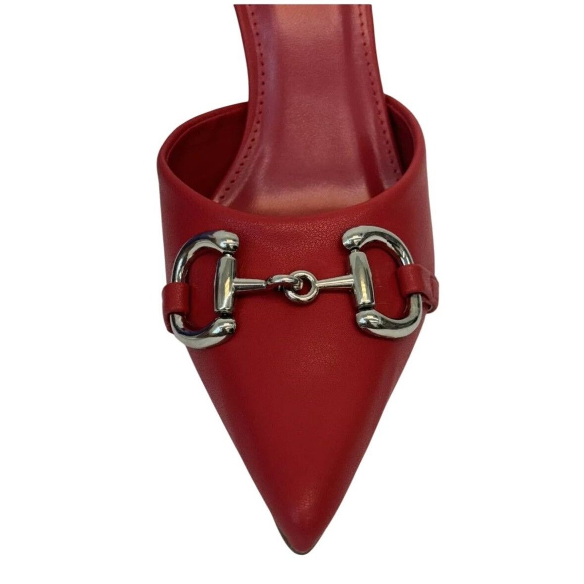 Other LILIANA / Silla-9 / Red / Pointed-Toe High / Heel Mules / Wi Size US 7 / IT 37 - 3 Thumbnail