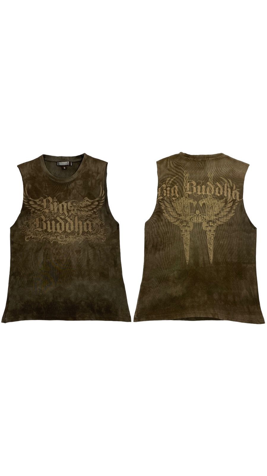 Vintage 🔥LASTDROP🔥 Y2K Big Buddha Affliction True Religion Style Size US S / EU 44-46 / 1 - 1 Thumbnail