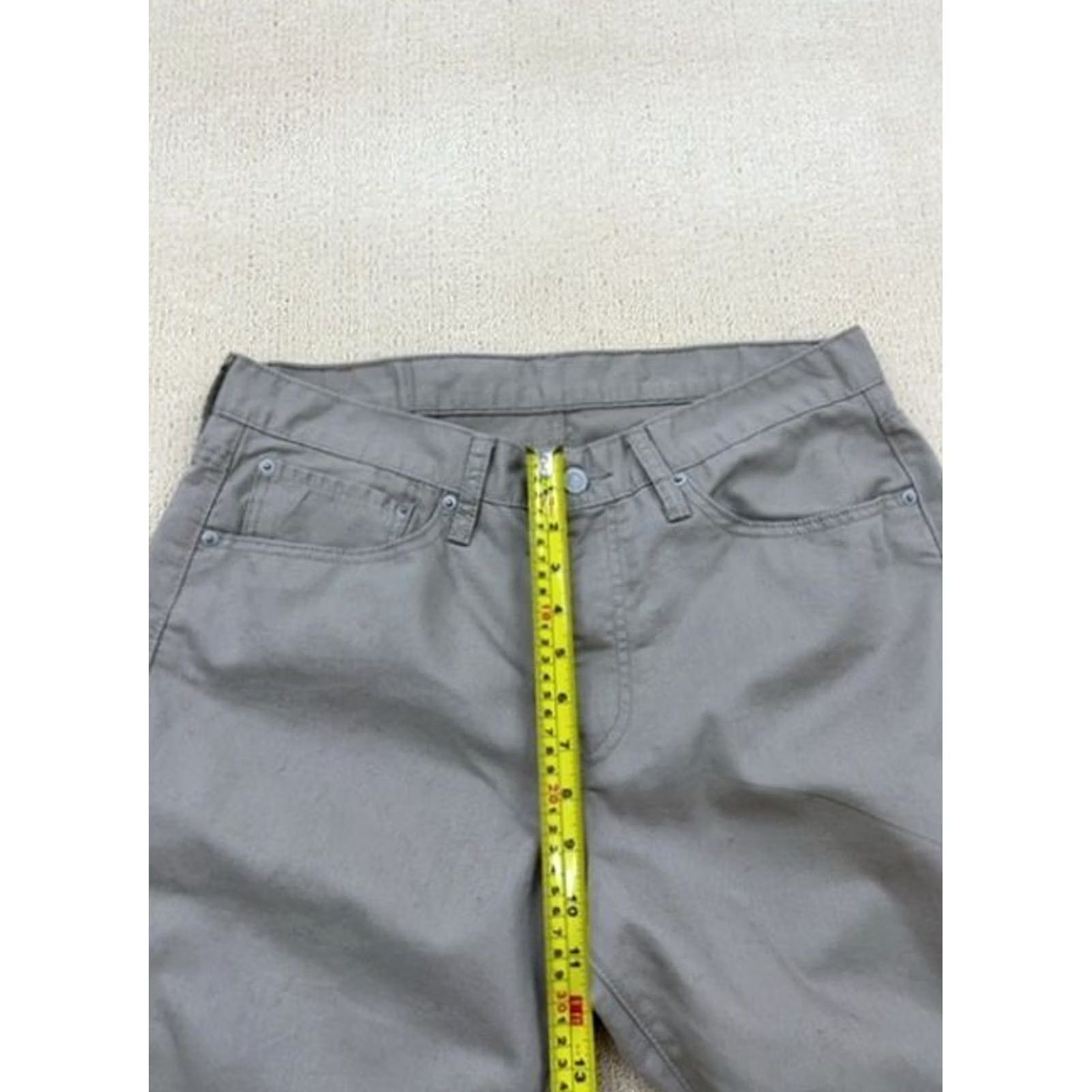 Levi's Levi's 513 Slim Straight Jeans Grey Mens Size 34x30 Stretch 5-Pocket Size US 34 / EU 50 - 7 Thumbnail