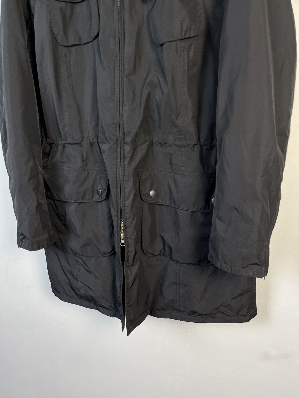 Barbour Barbour International Waterproof Nylon Parka Jacket Size L / US 10 / IT 46 - 4 Thumbnail
