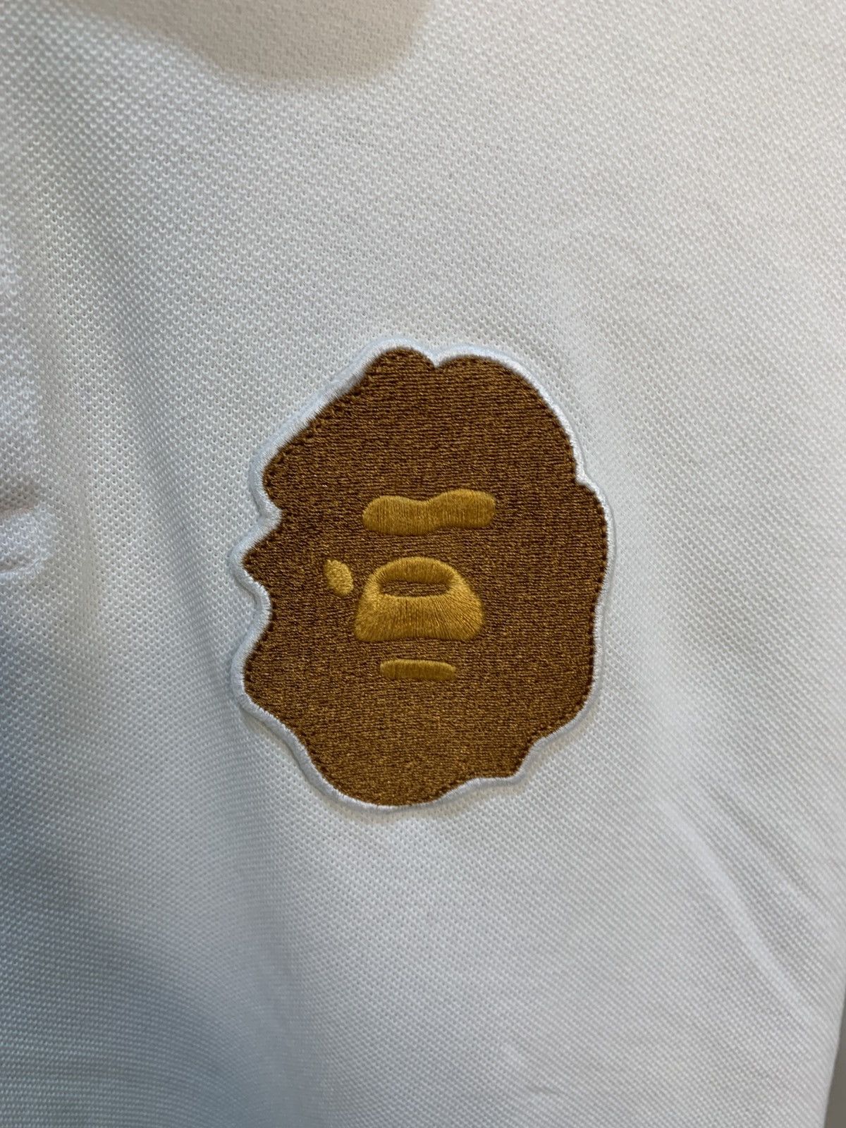 Bape Bape Nigo Head Poloshirt Size US S / EU 44-46 / 1 - 3 Thumbnail